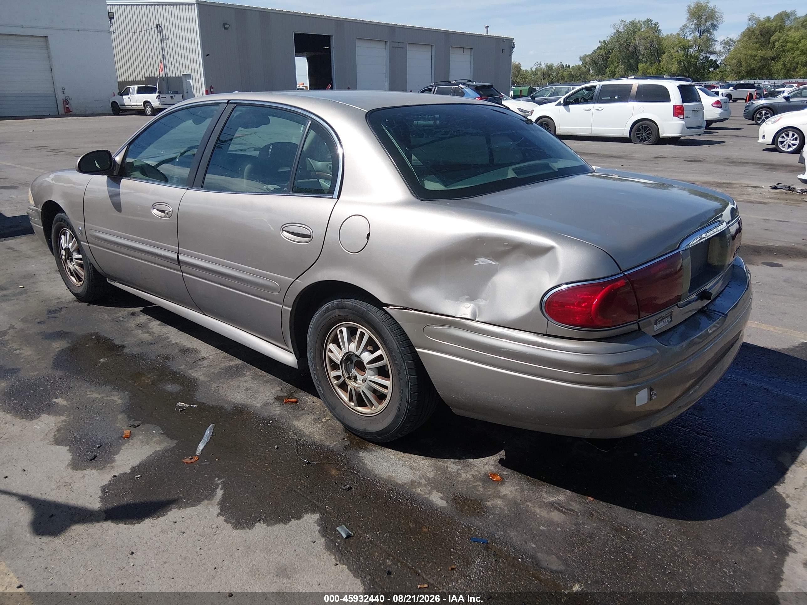 2003 Buick Lesabre Custom Gold vin: 1G4HP52K034154369