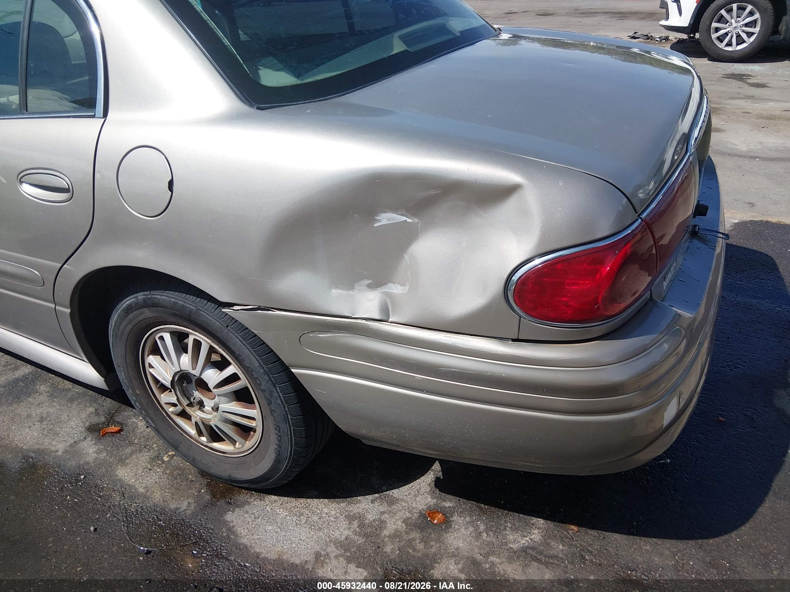 2003 Buick Lesabre Custom Gold vin: 1G4HP52K034154369