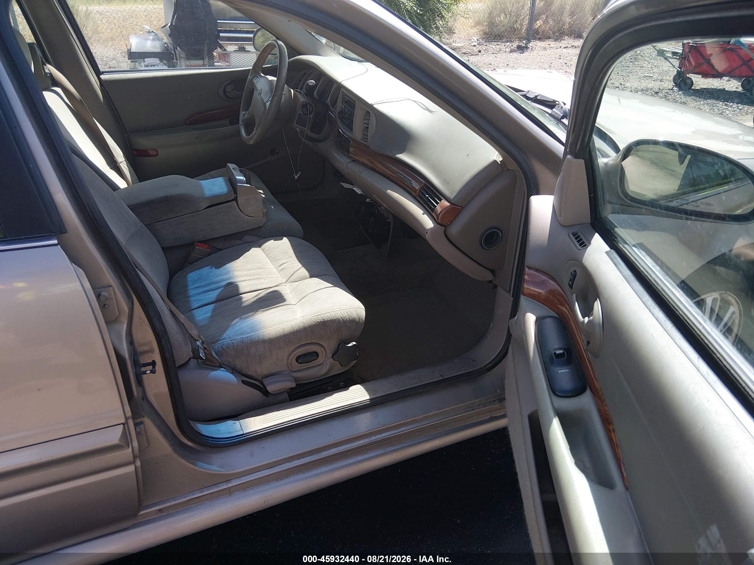 2003 Buick Lesabre Custom Gold vin: 1G4HP52K034154369