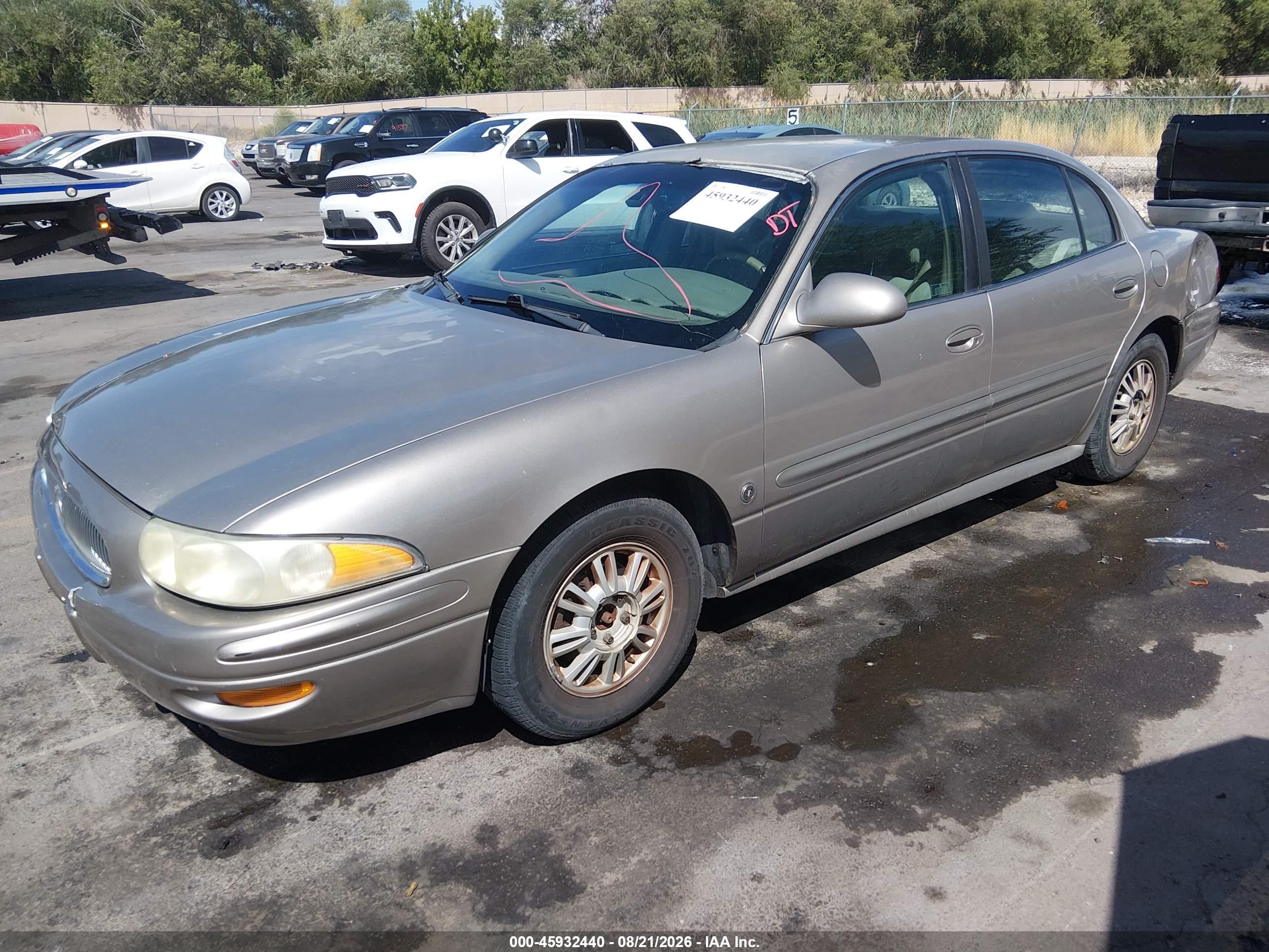 2003 Buick Lesabre Custom Gold vin: 1G4HP52K034154369