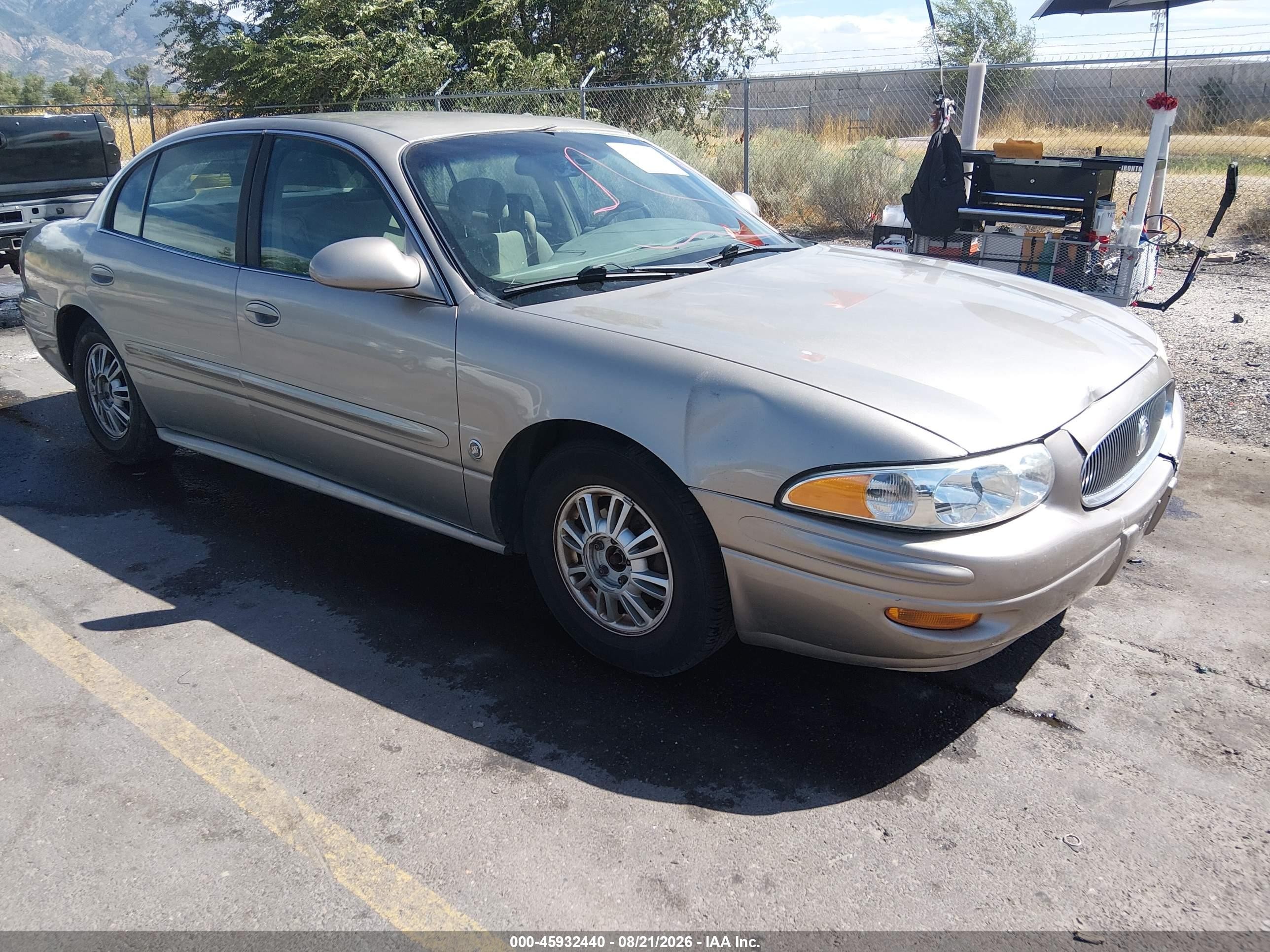2003 Buick Lesabre Custom Gold vin: 1G4HP52K034154369