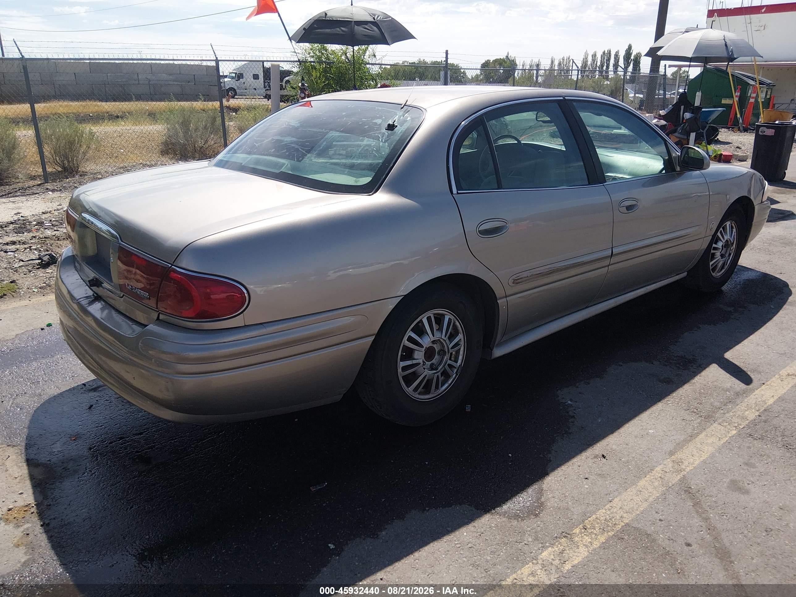 2003 Buick Lesabre Custom Gold vin: 1G4HP52K034154369