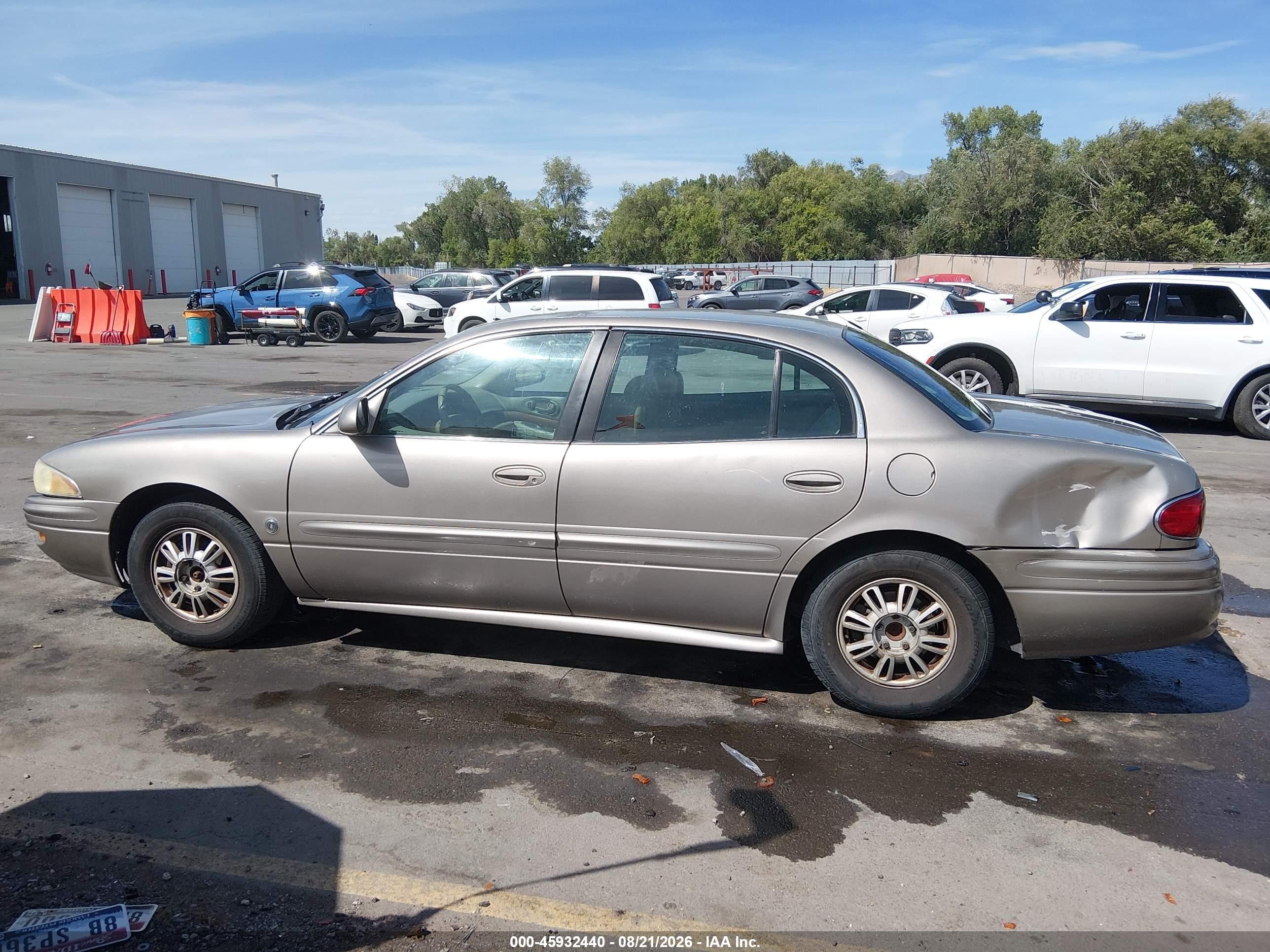 2003 Buick Lesabre Custom Gold vin: 1G4HP52K034154369