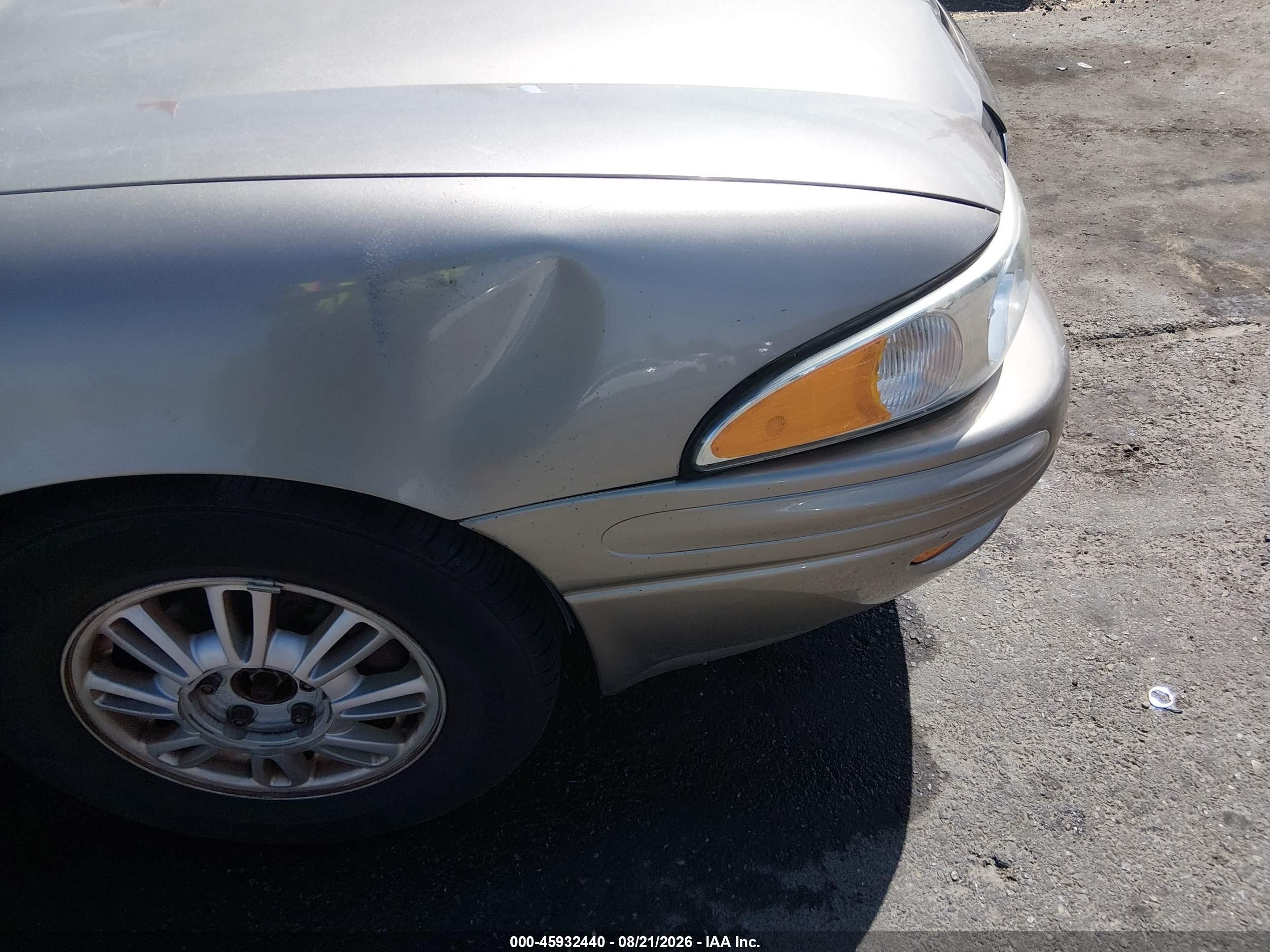 2003 Buick Lesabre Custom Gold vin: 1G4HP52K034154369