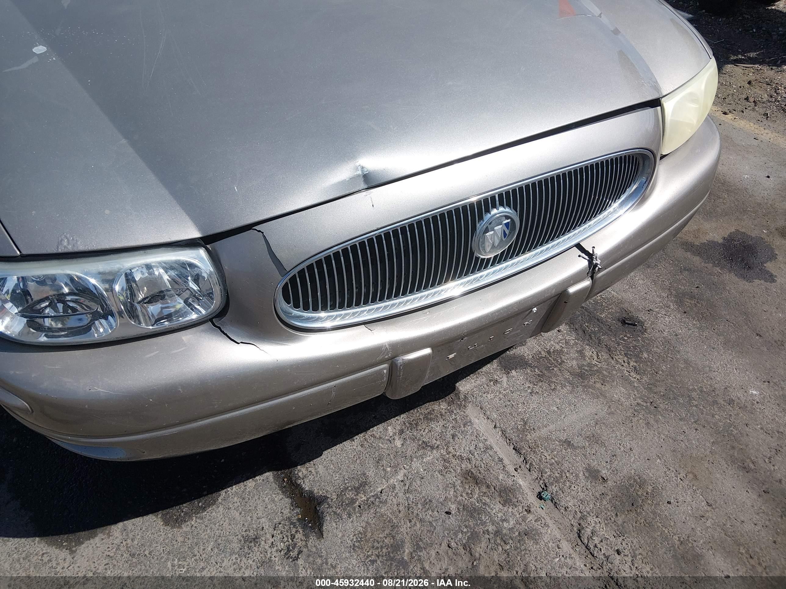 2003 Buick Lesabre Custom Gold vin: 1G4HP52K034154369