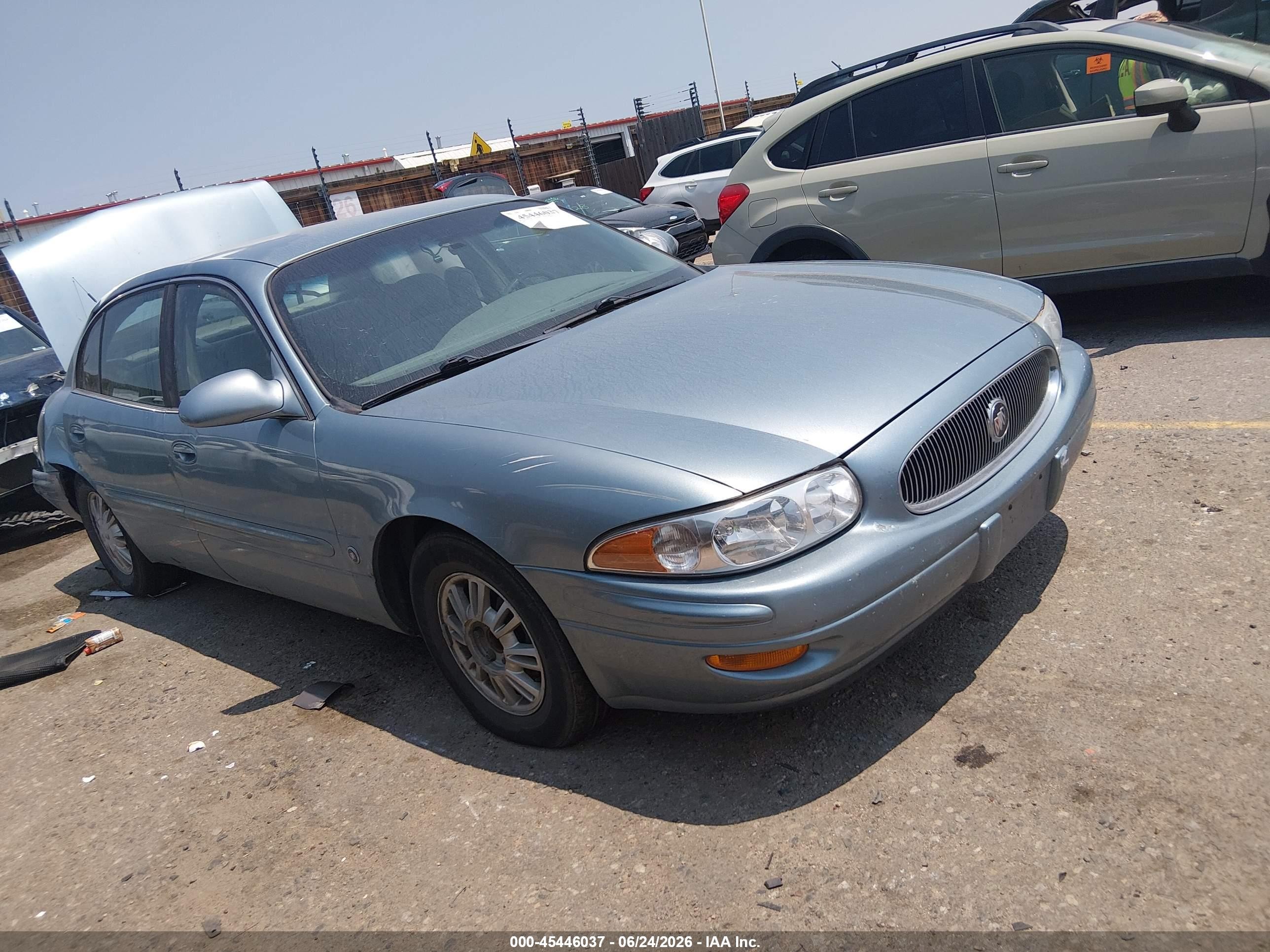 2003 Buick Lesabre Custom Синий vin: 1G4HP52K034171253