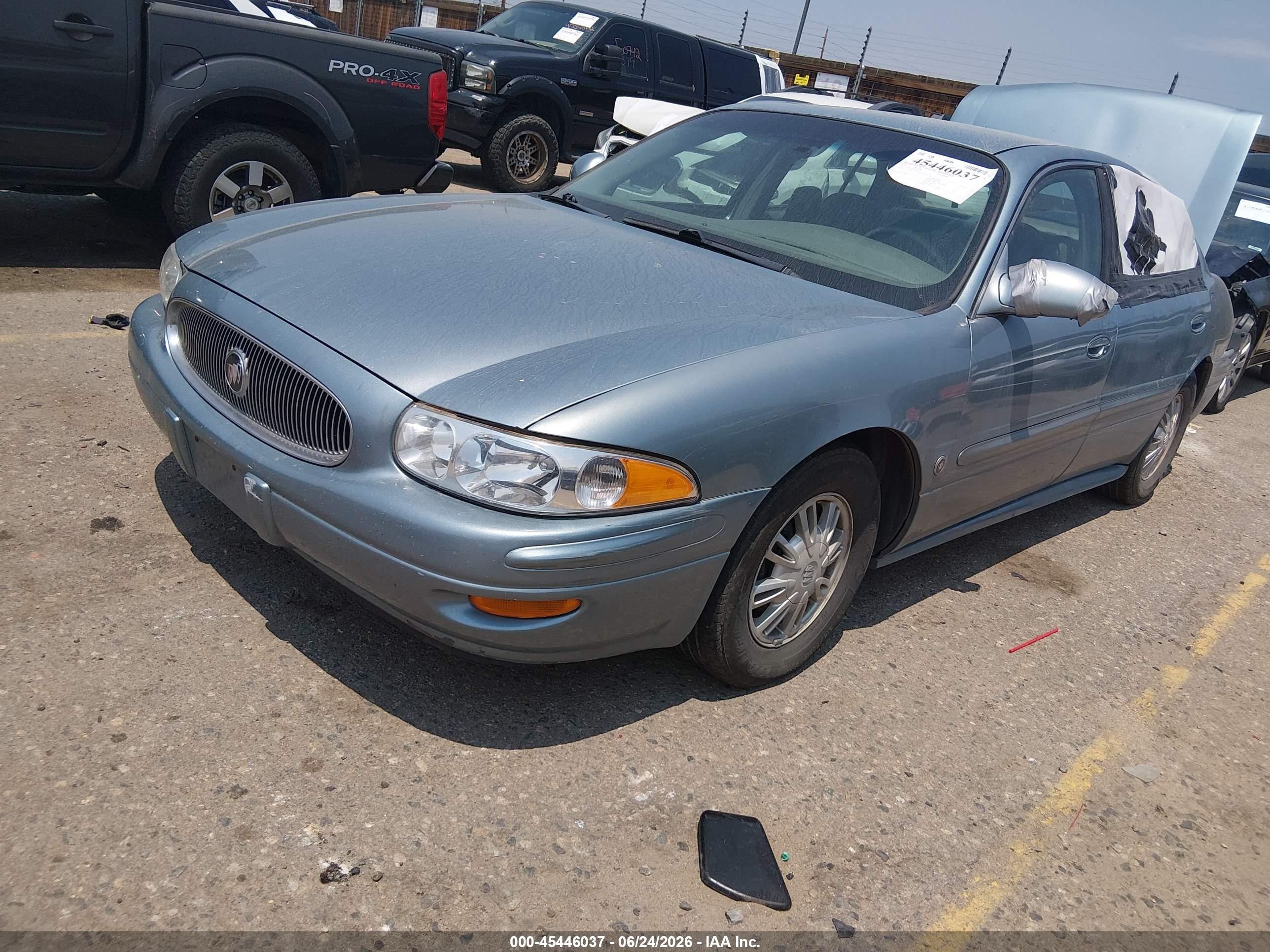 2003 Buick Lesabre Custom Blue vin: 1G4HP52K034171253
