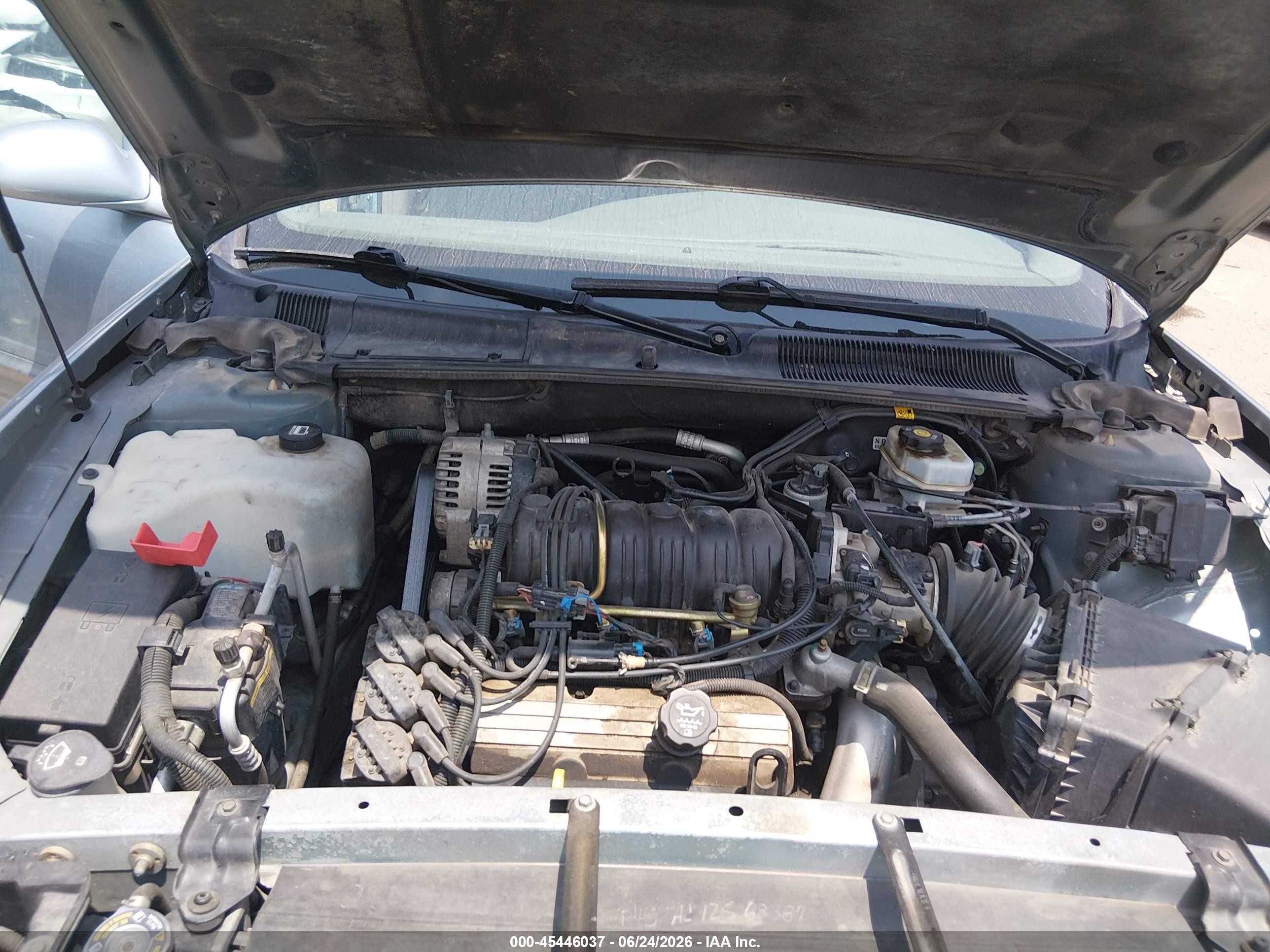 2003 Buick Lesabre Custom Blue vin: 1G4HP52K034171253