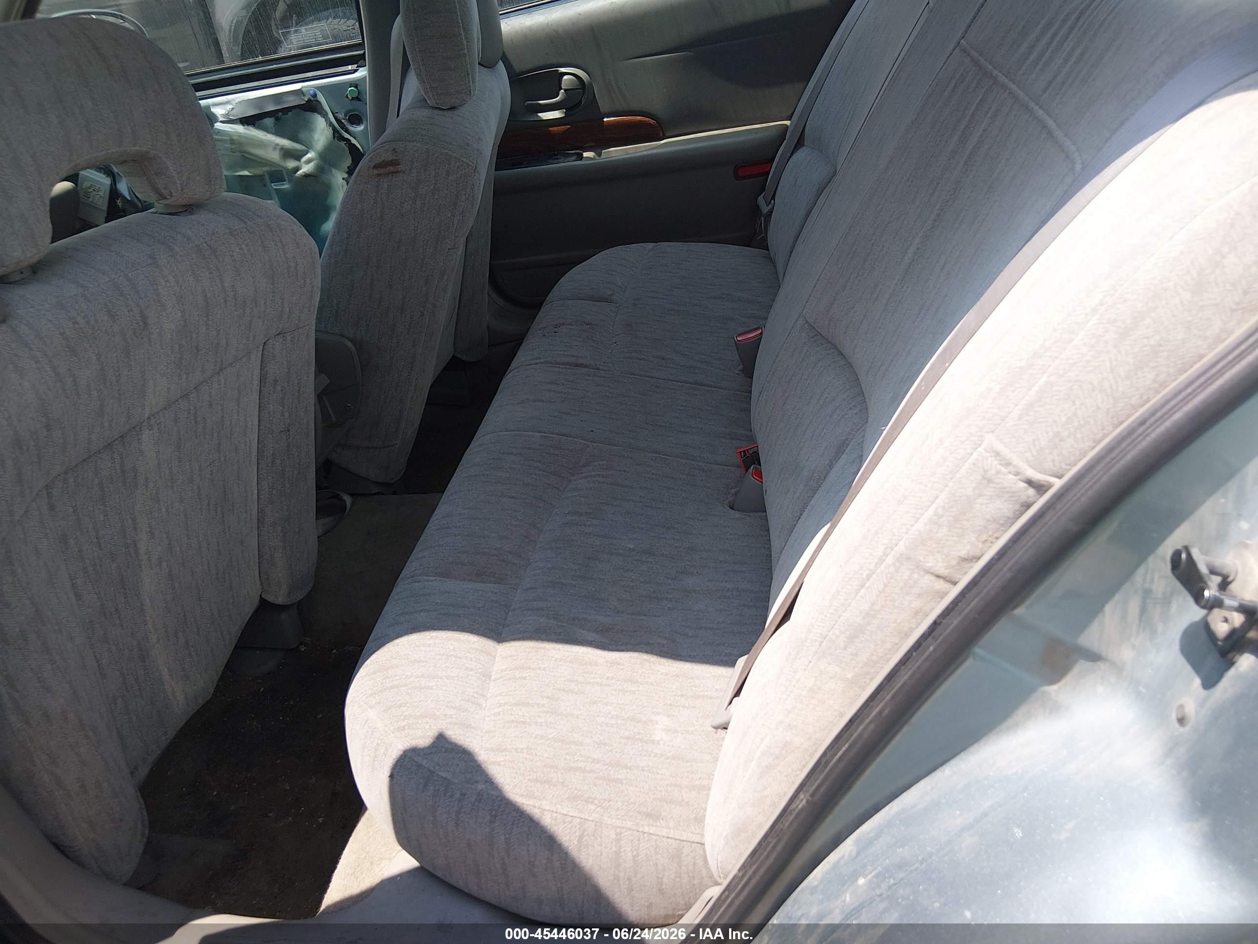 2003 Buick Lesabre Custom Blue vin: 1G4HP52K034171253