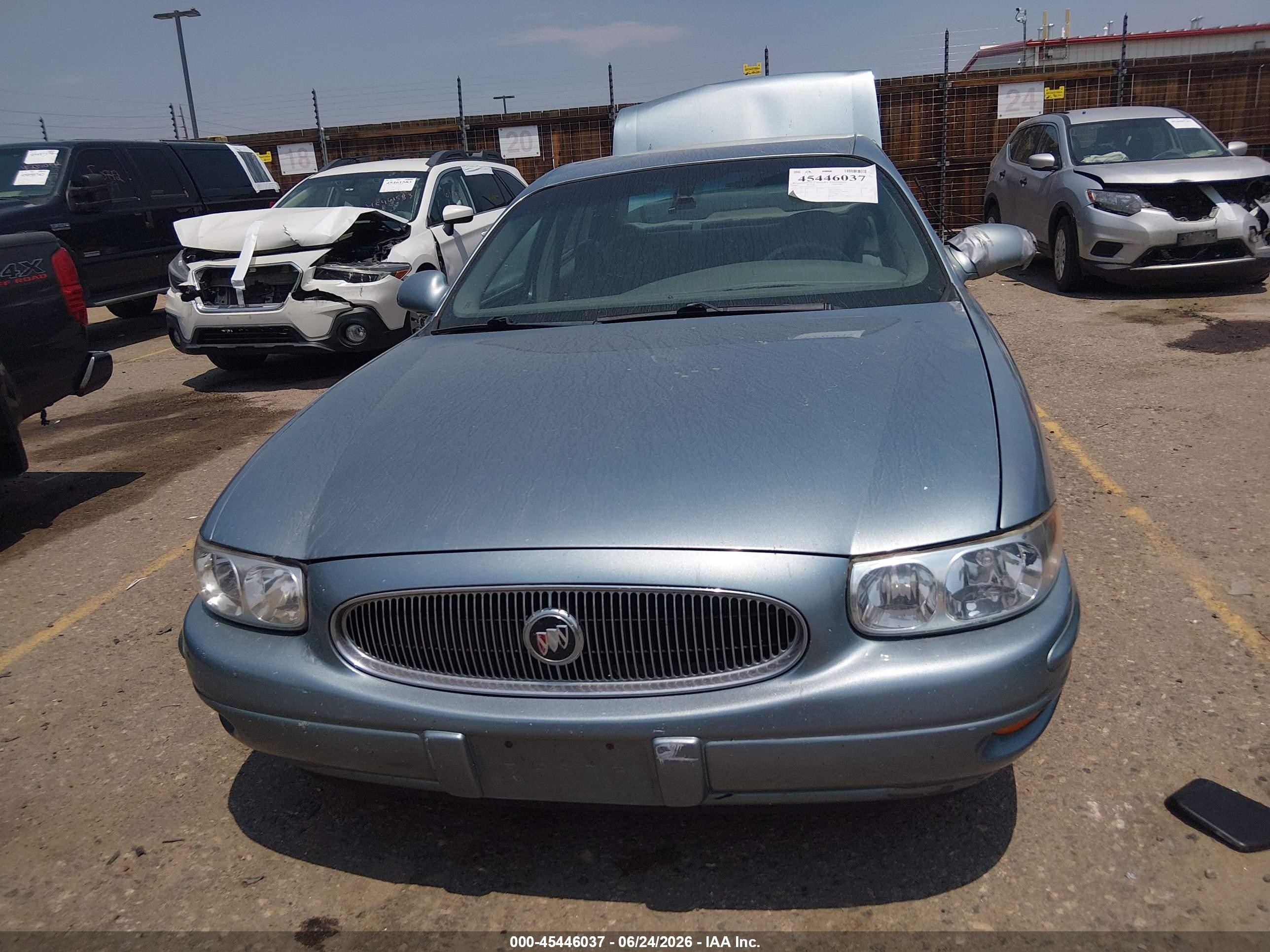 2003 Buick Lesabre Custom Blue vin: 1G4HP52K034171253
