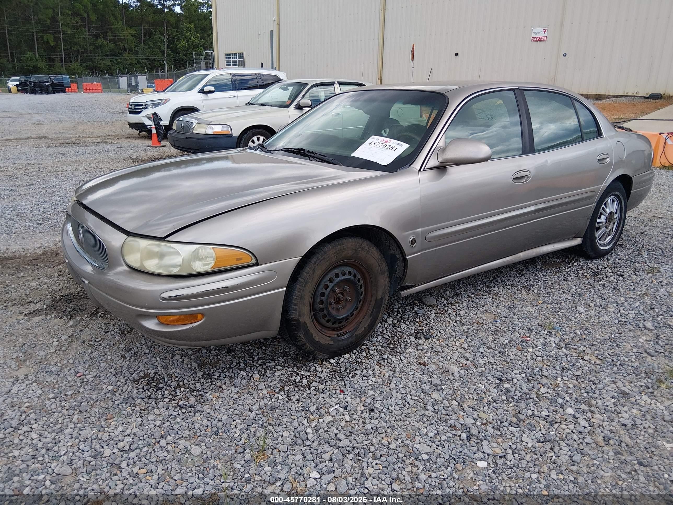 2003 Buick Lesabre Custom Коричневый vin: 1G4HP52K034189722