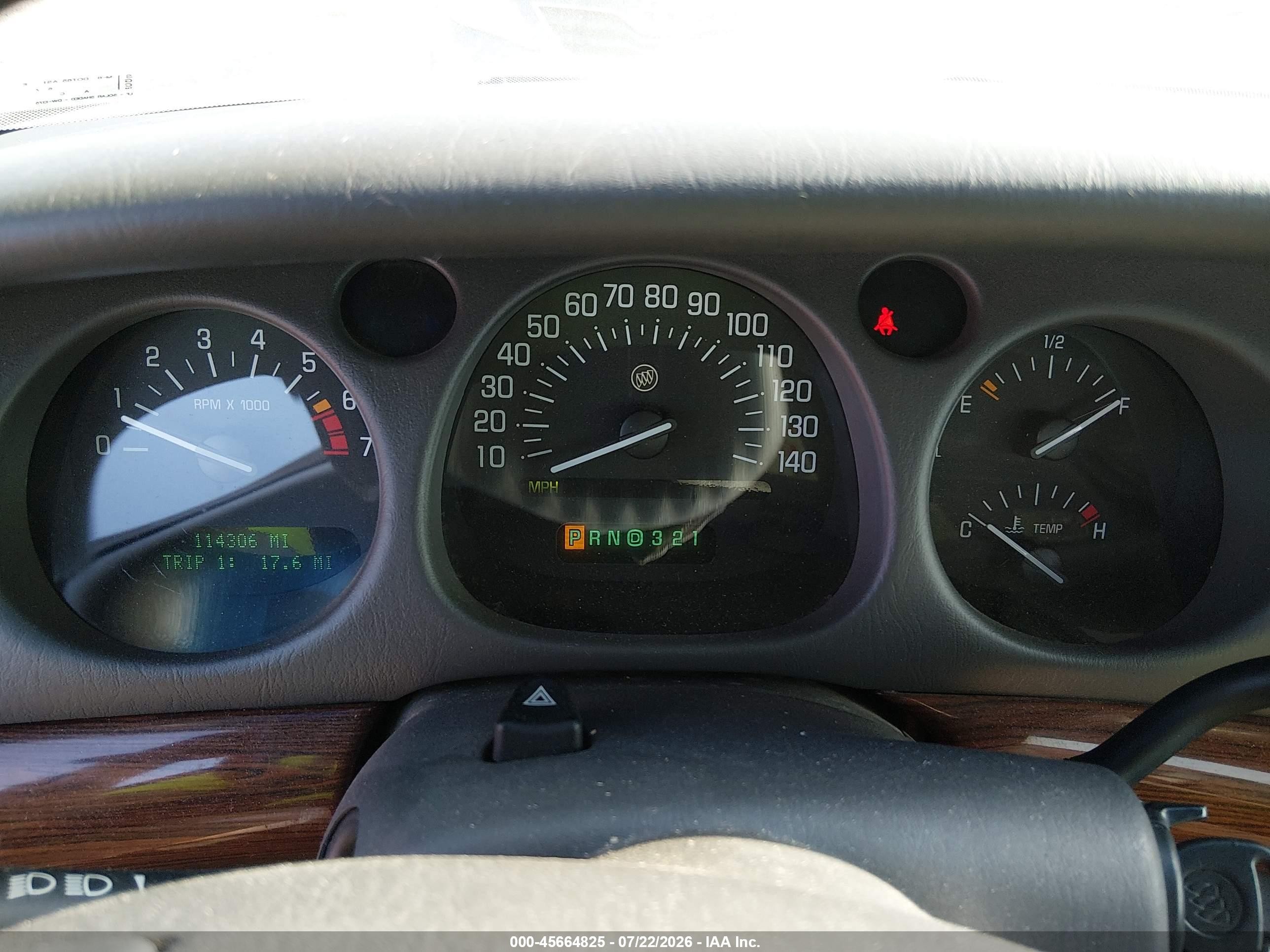 2004 Buick Lesabre Custom White vin: 1G4HP52K04U218136
