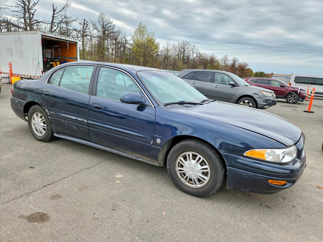 2004 Buick Lesabre Blue vin: 1G4HP52K04U249998