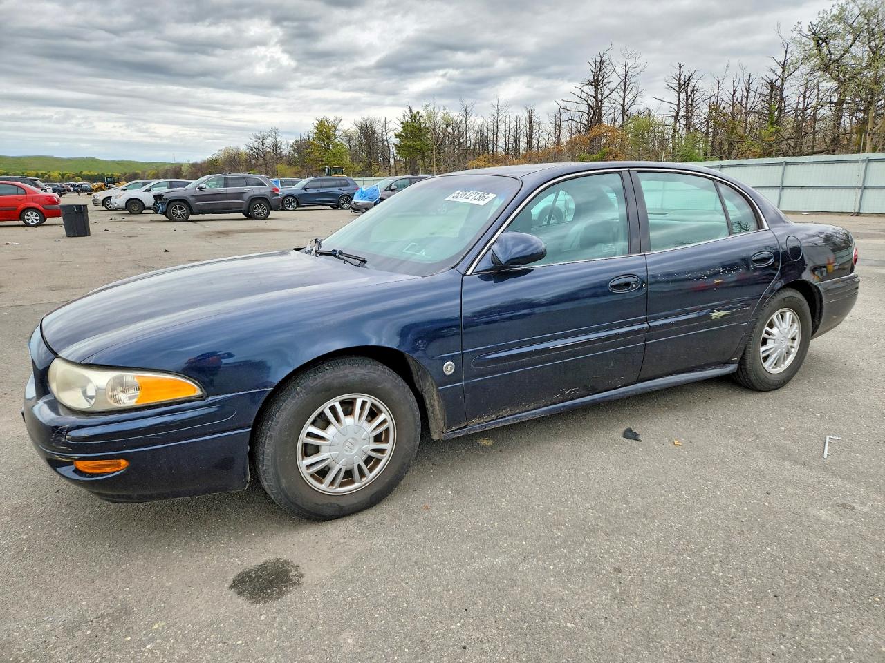 2004 Buick Lesabre Blue vin: 1G4HP52K04U249998