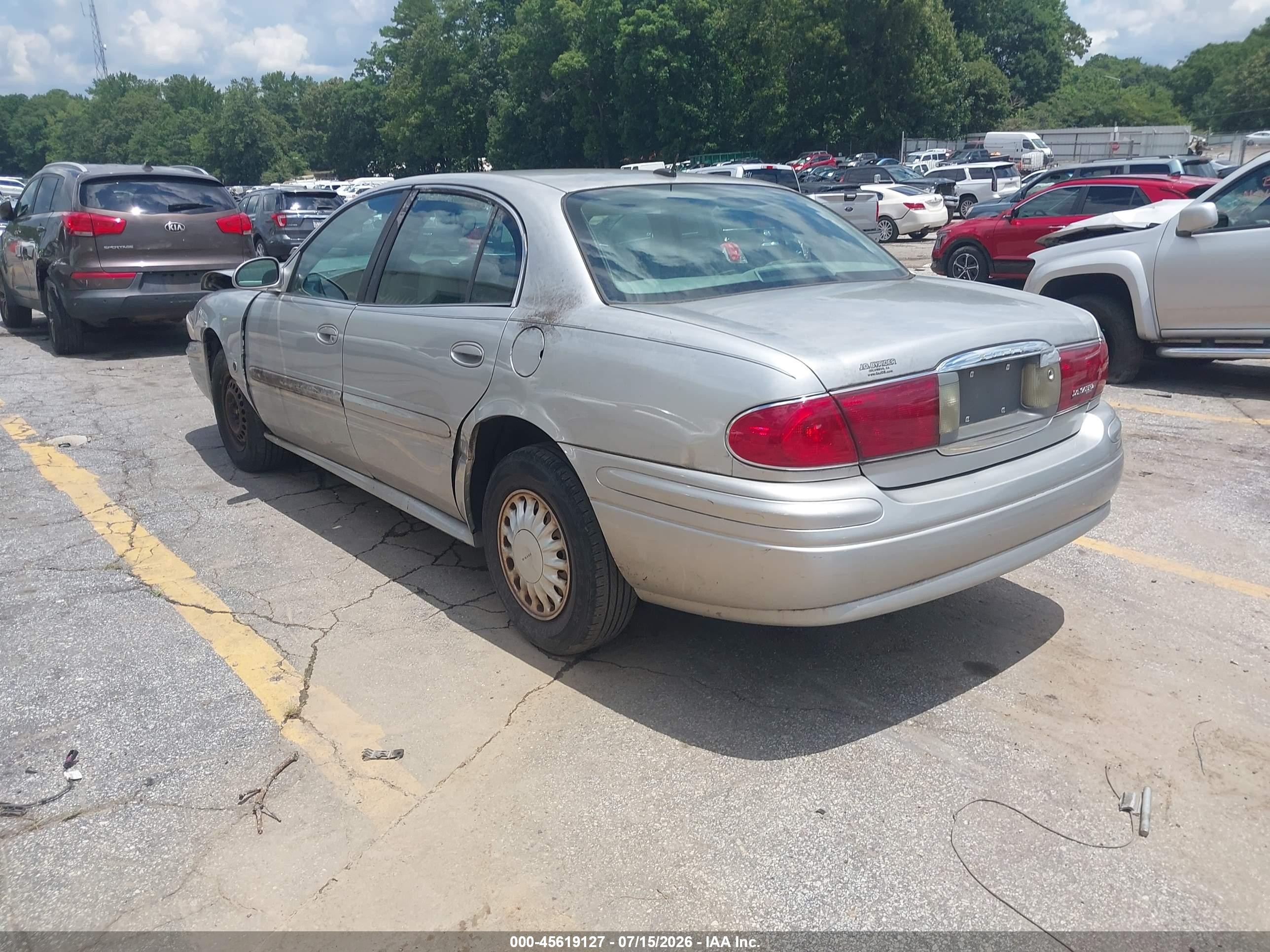 2005 Buick Lesabre Custom Silver vin: 1G4HP52K05U107281