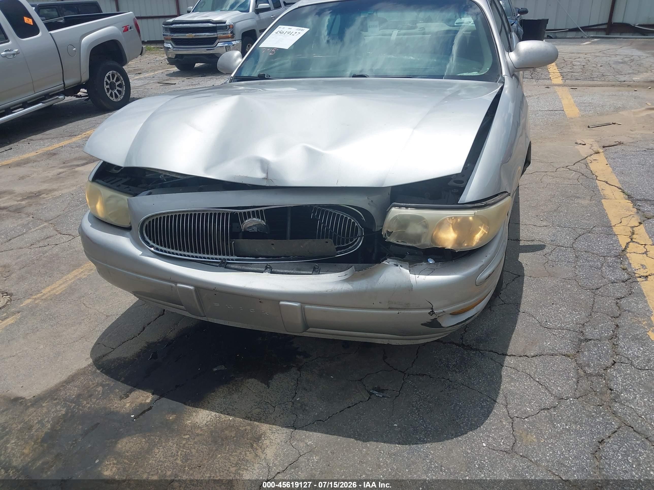 2005 Buick Lesabre Custom Silver vin: 1G4HP52K05U107281