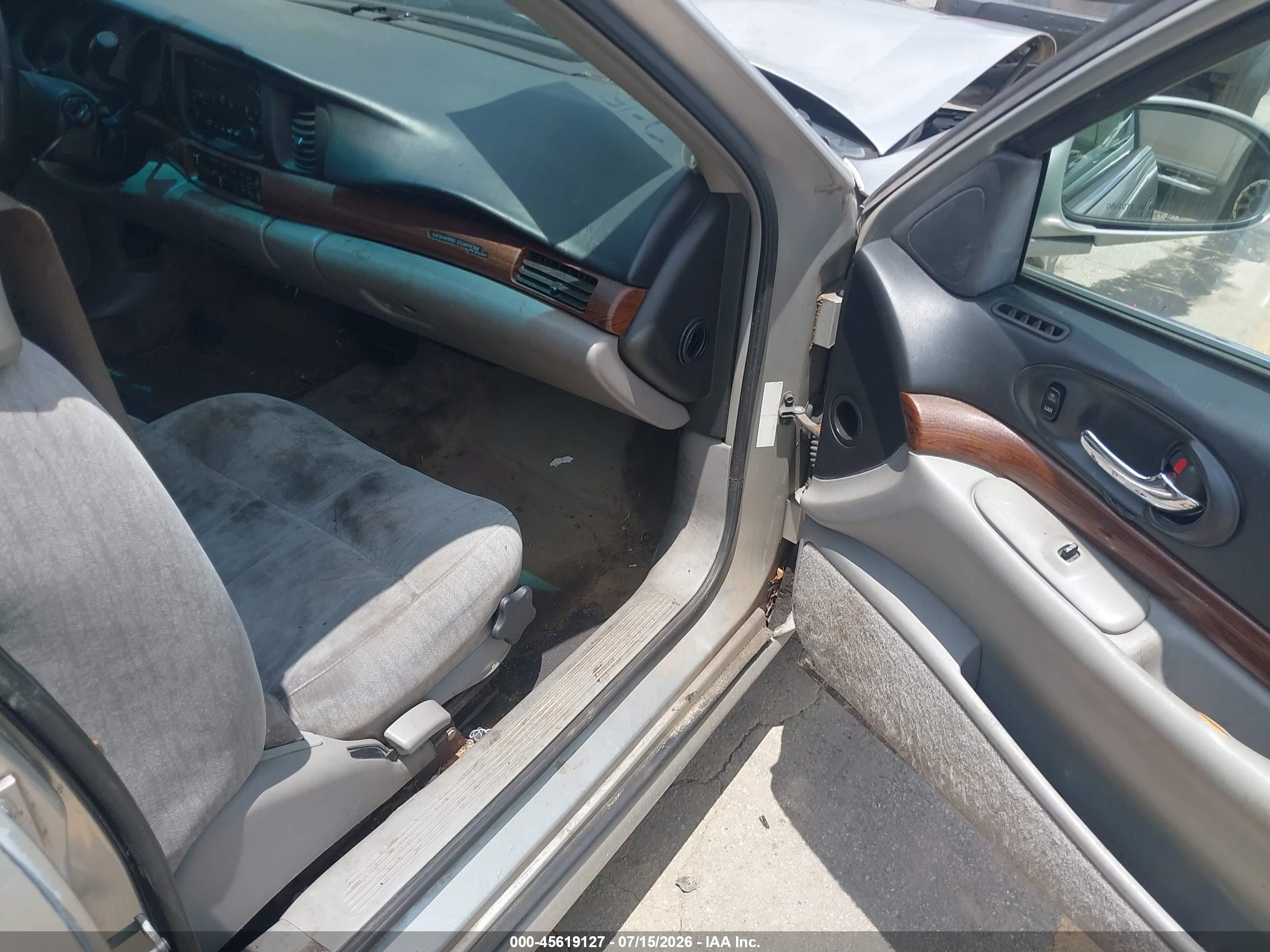 2005 Buick Lesabre Custom Silver vin: 1G4HP52K05U107281