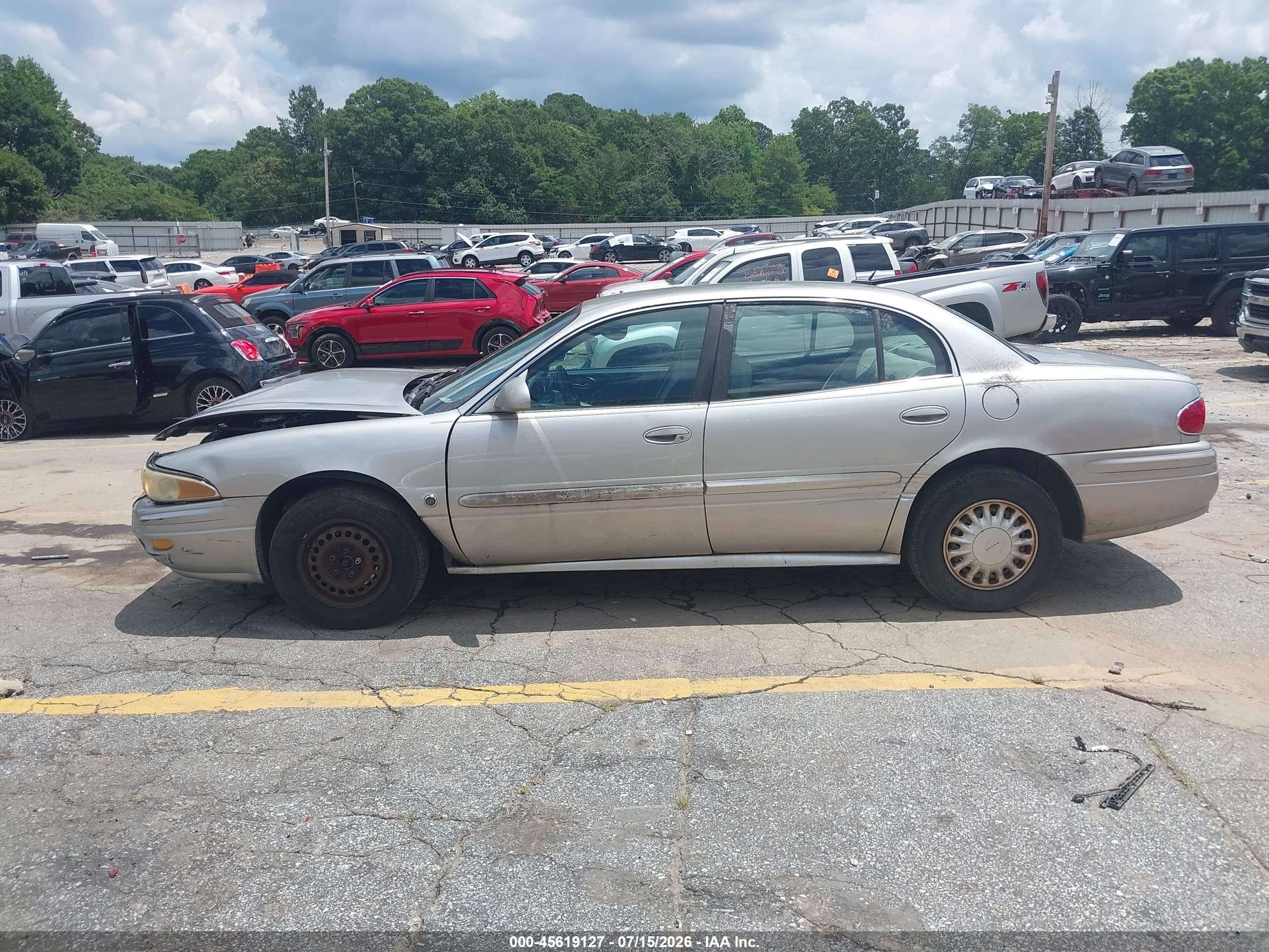 2005 Buick Lesabre Custom Silver vin: 1G4HP52K05U107281