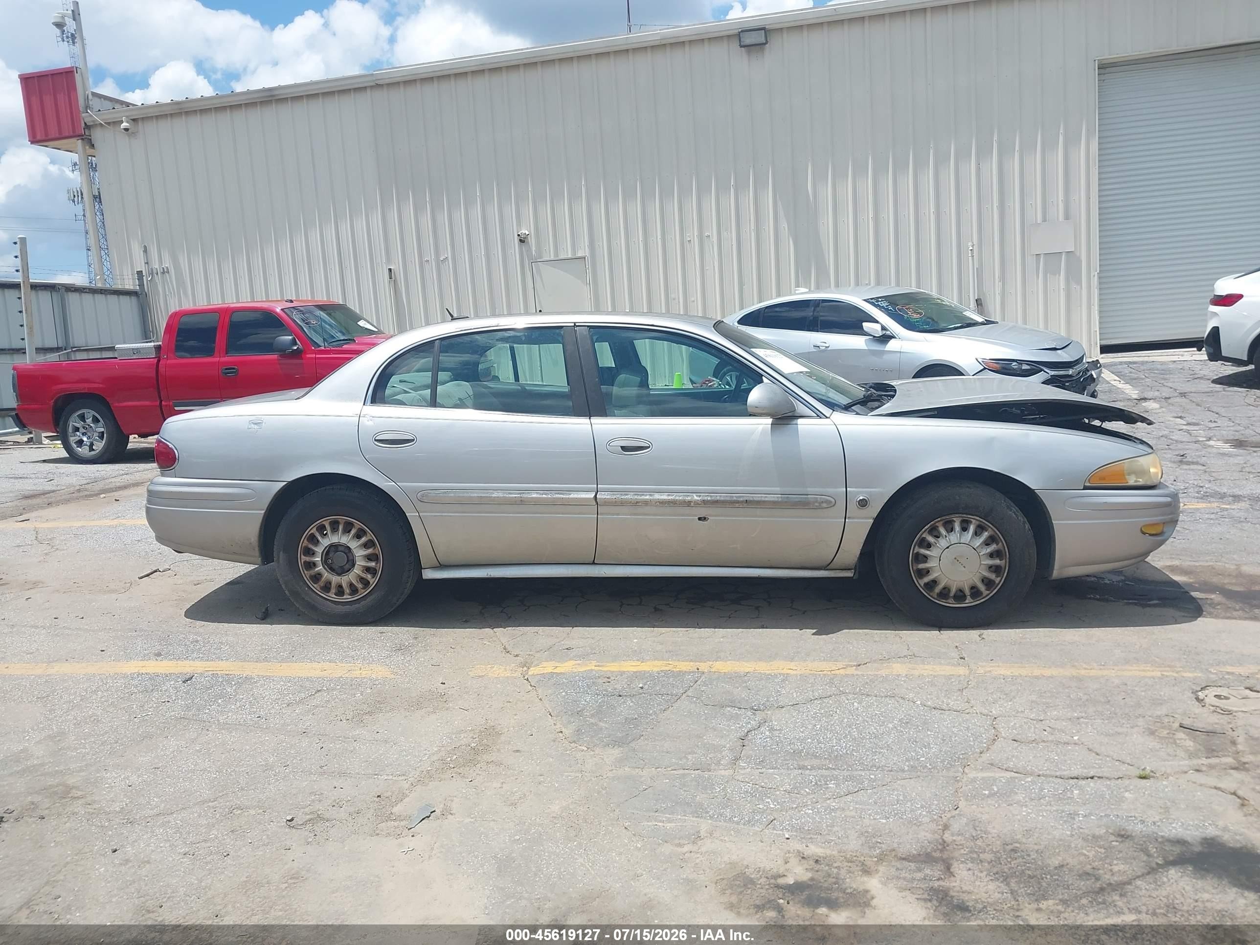 2005 Buick Lesabre Custom Silver vin: 1G4HP52K05U107281