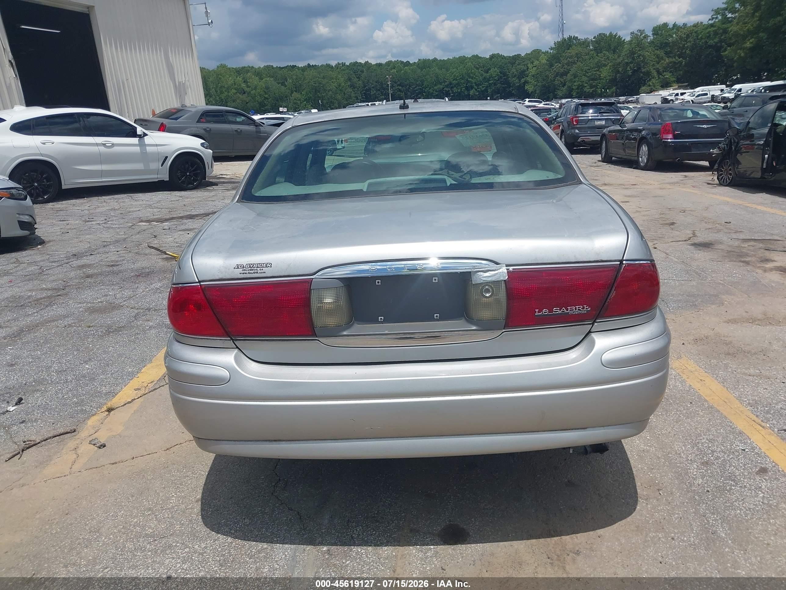 2005 Buick Lesabre Custom Silver vin: 1G4HP52K05U107281