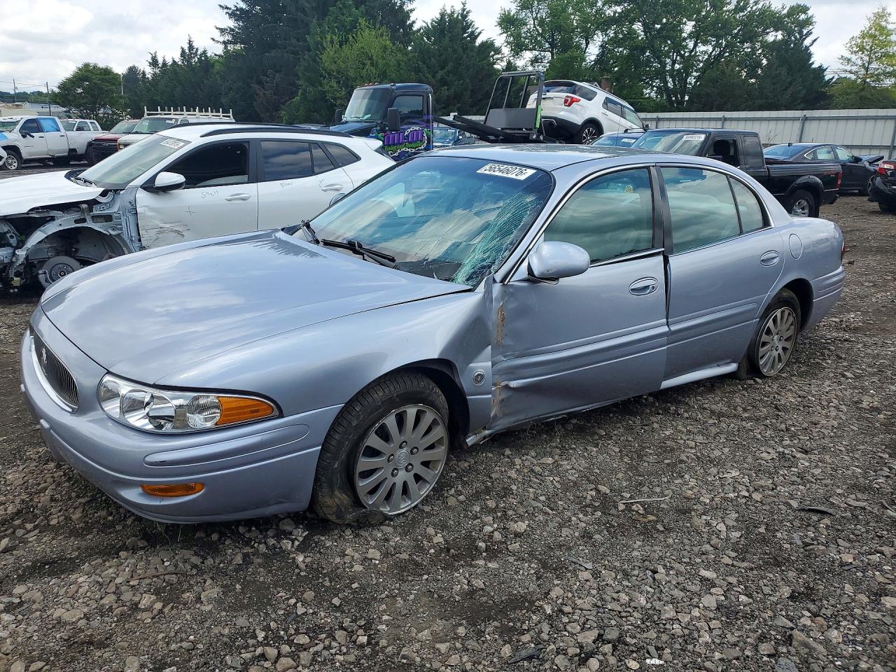 2005 Buick Lesabre Custom Silver vin: 1G4HP52K05U160188