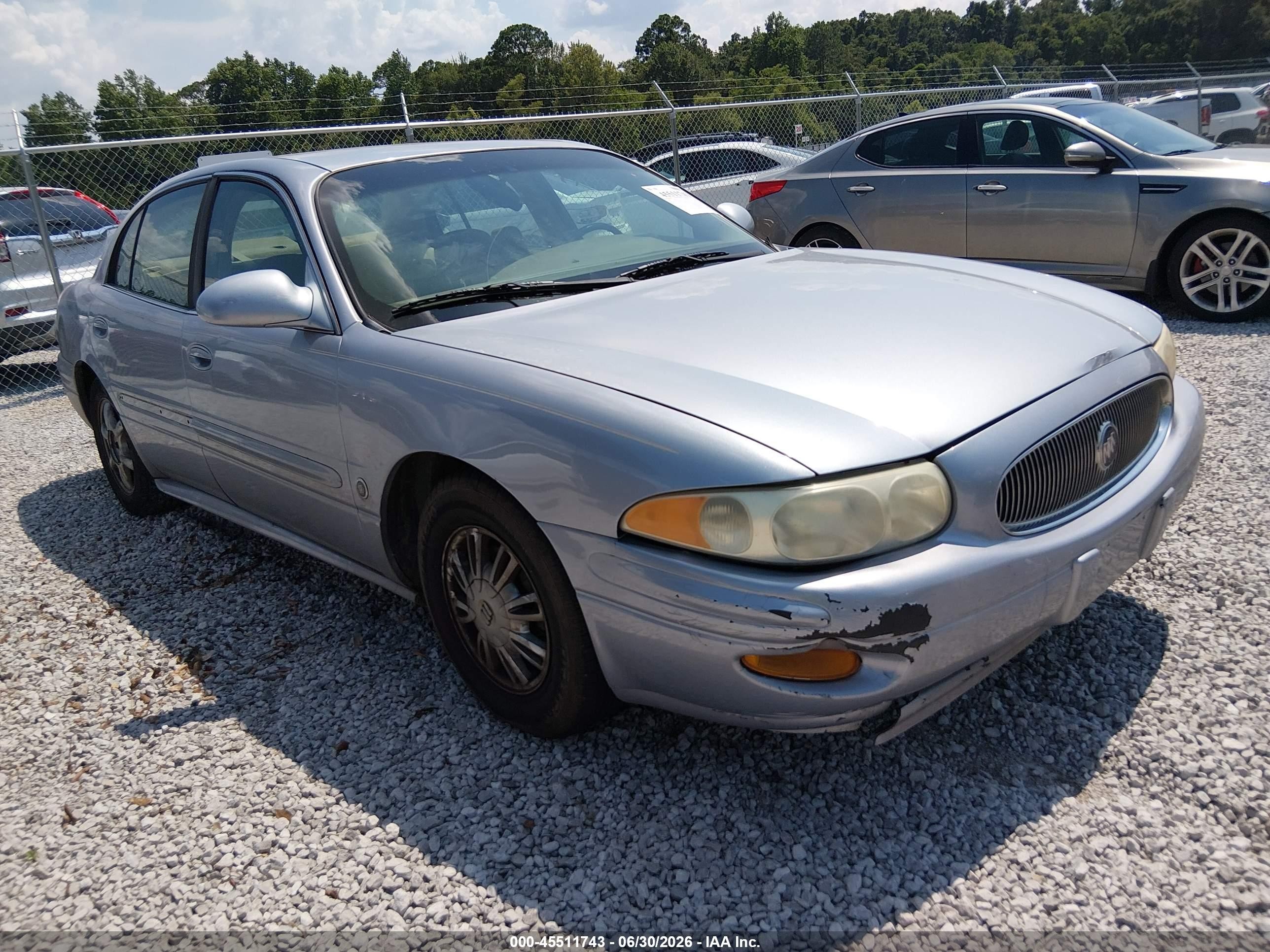2005 Buick Lesabre Custom Blue vin: 1G4HP52K05U201094