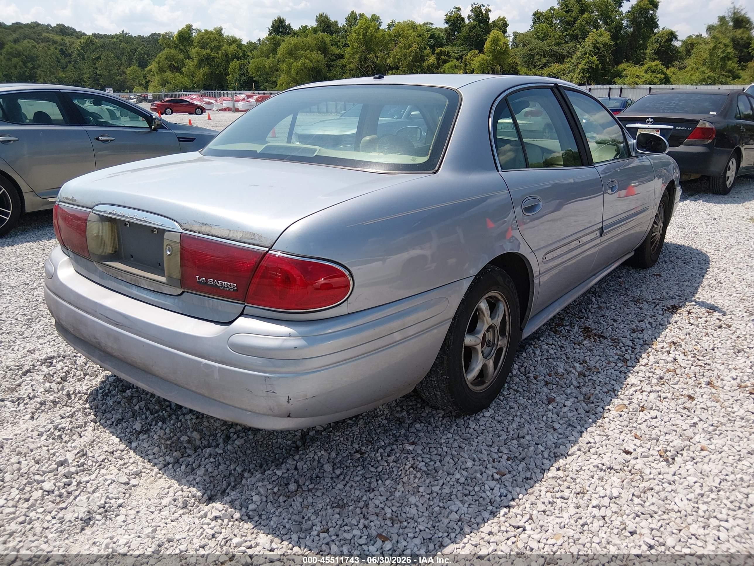 2005 Buick Lesabre Custom Blue vin: 1G4HP52K05U201094