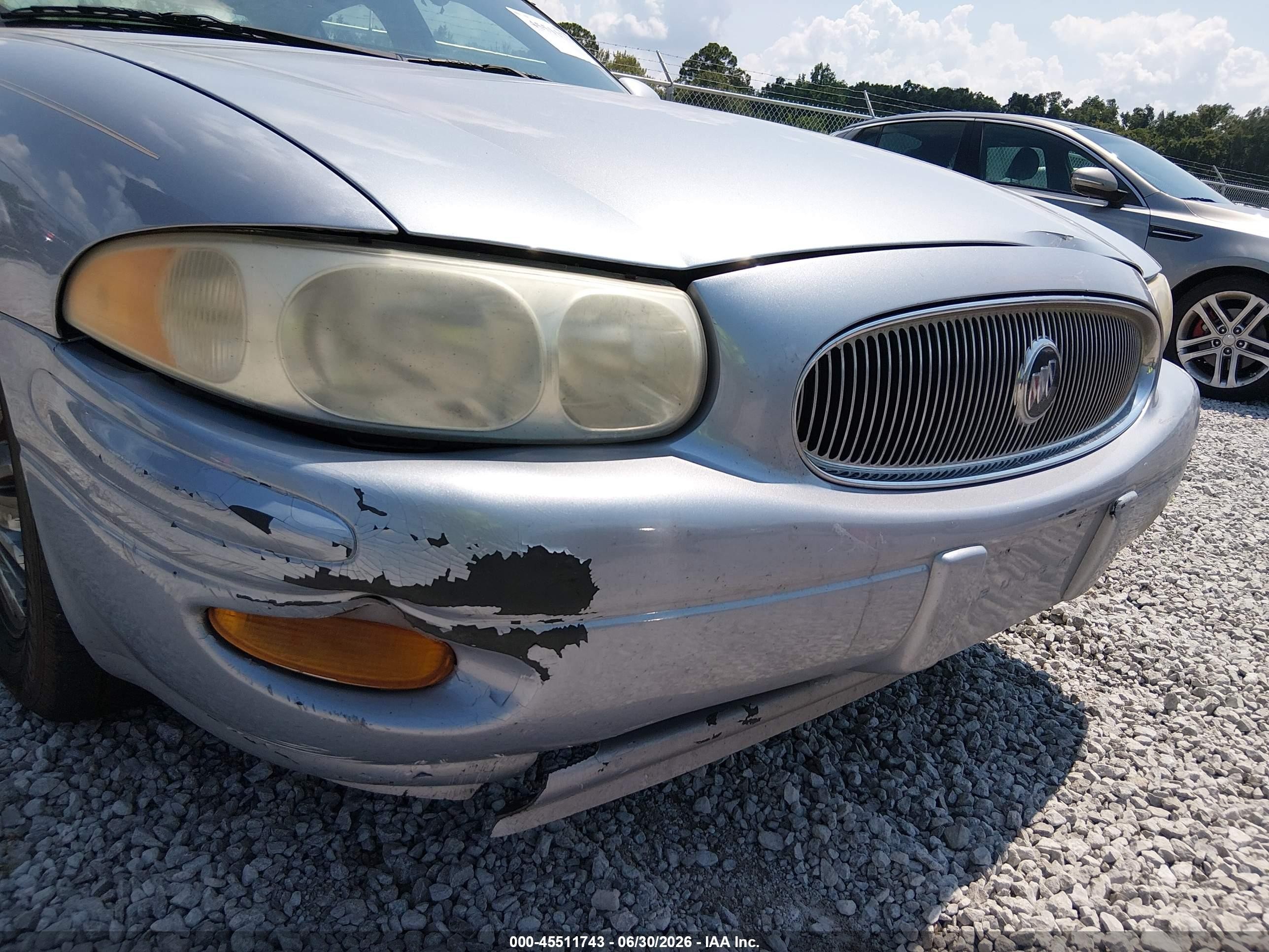 2005 Buick Lesabre Custom Blue vin: 1G4HP52K05U201094