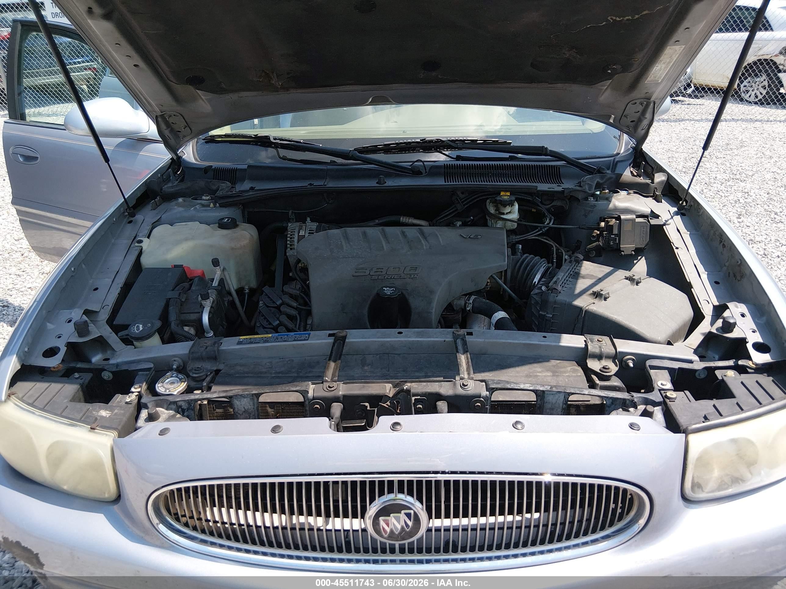 2005 Buick Lesabre Custom Blue vin: 1G4HP52K05U201094