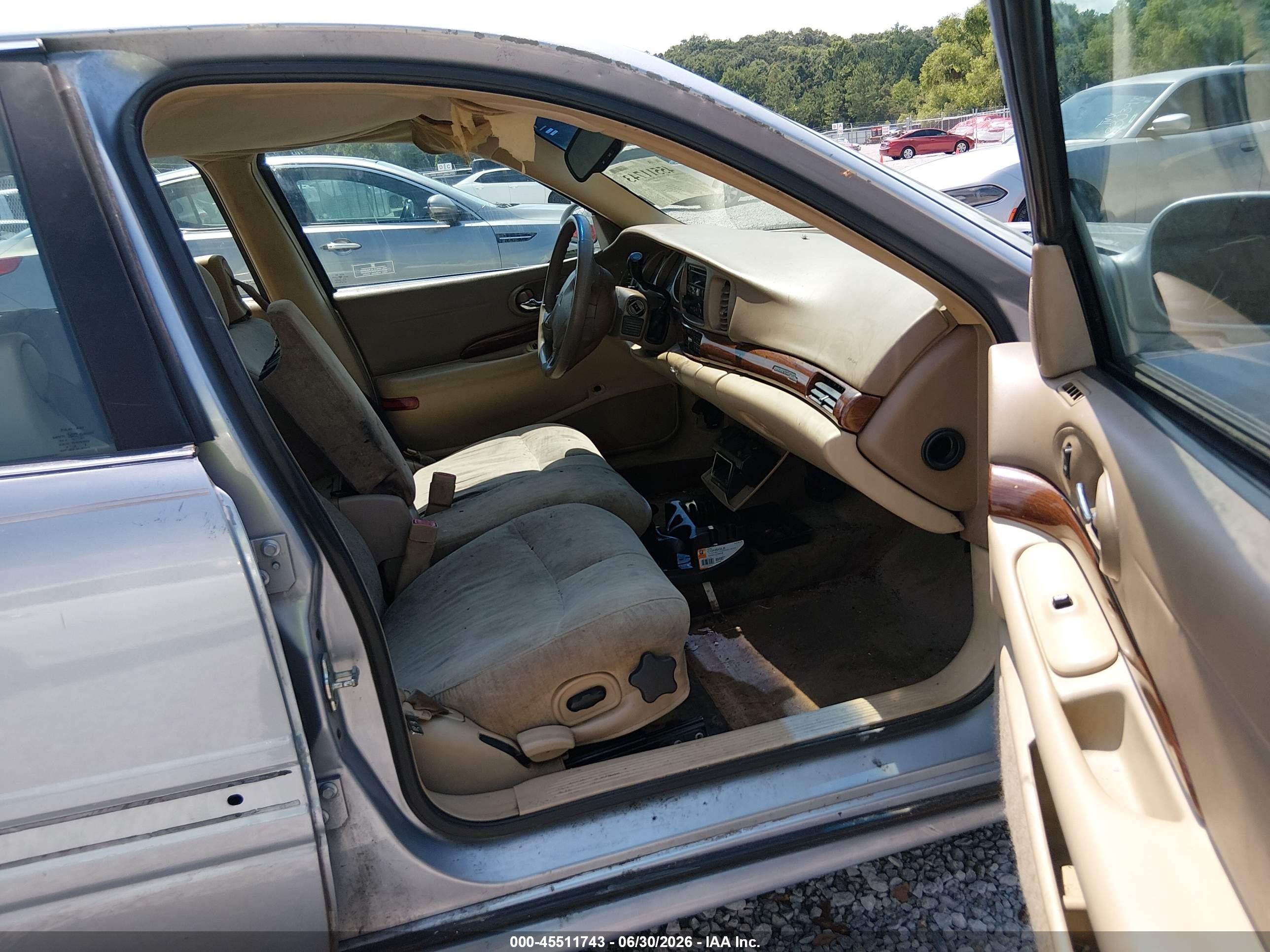 2005 Buick Lesabre Custom Blue vin: 1G4HP52K05U201094
