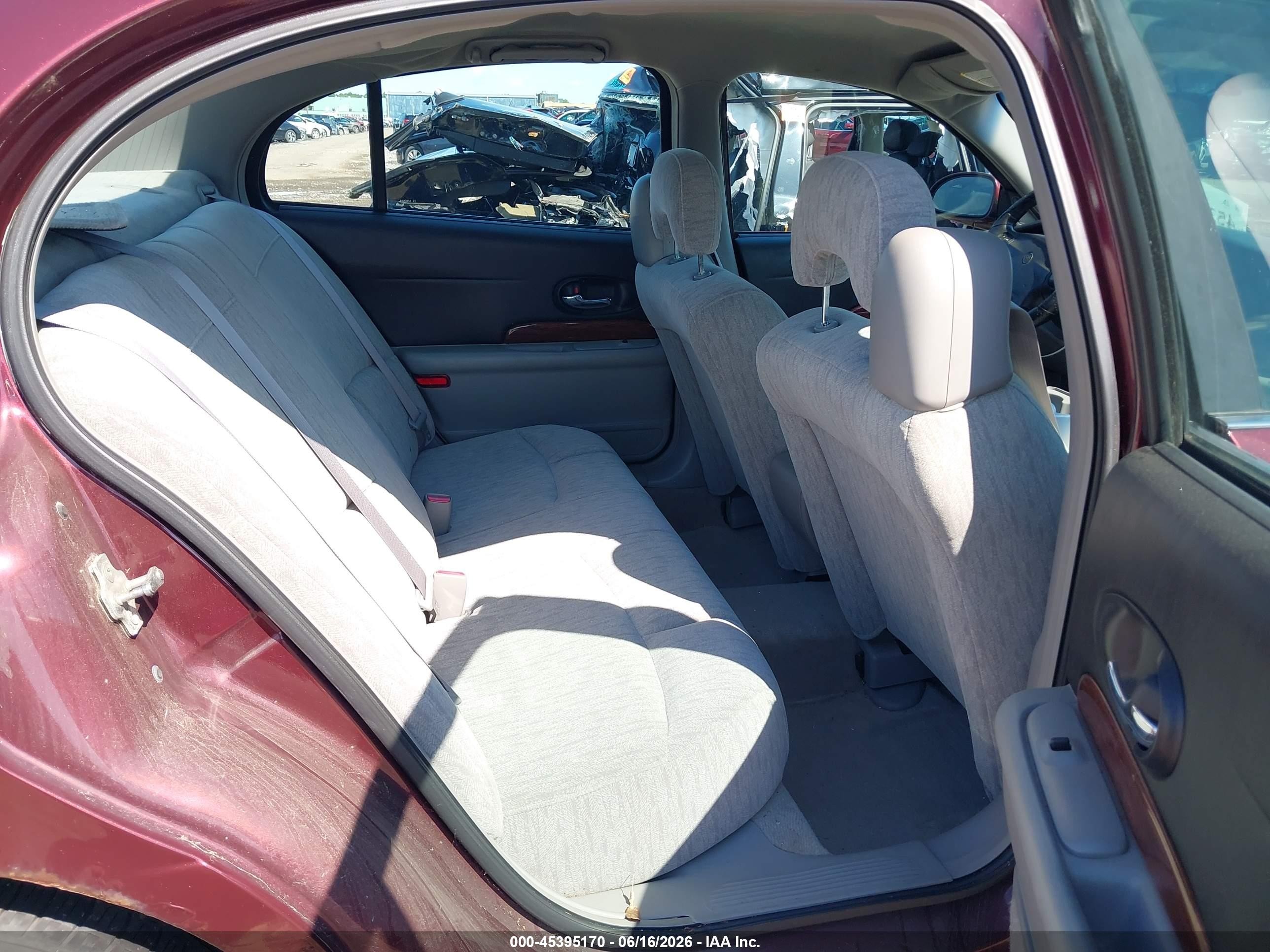 2005 Buick Lesabre Custom Maroon vin: 1G4HP52K05U224973