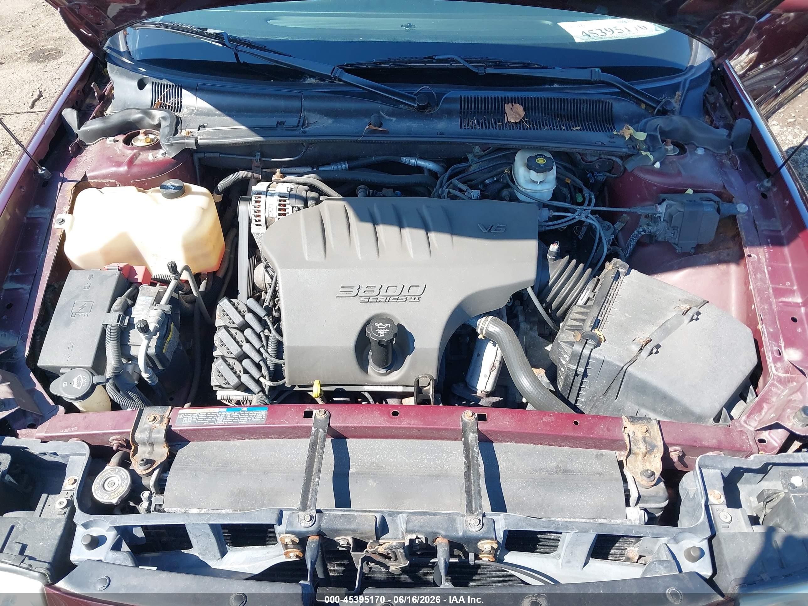 2005 Buick Lesabre Custom Maroon vin: 1G4HP52K05U224973