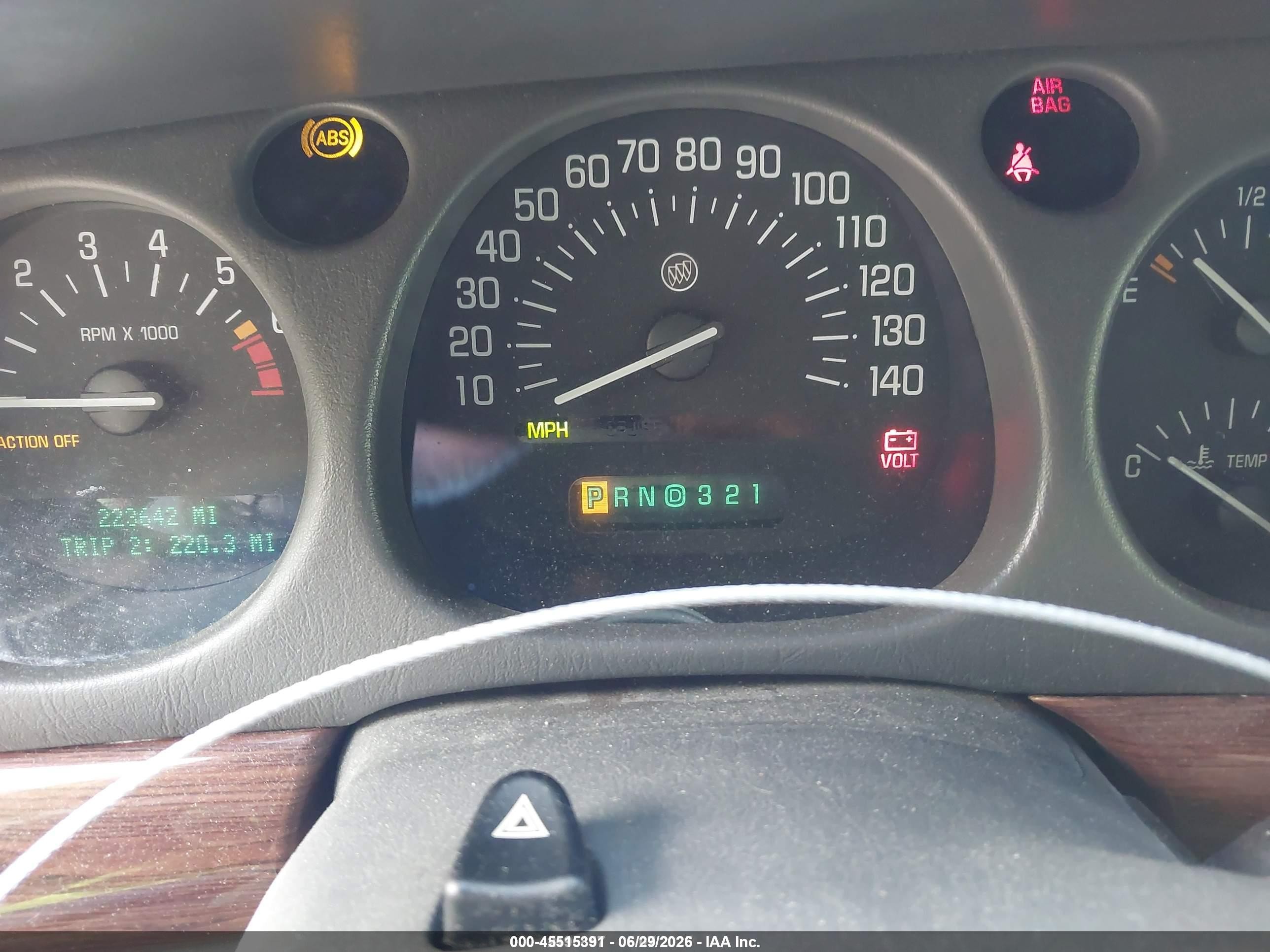 2005 Buick Lesabre Custom White vin: 1G4HP52K05U276250