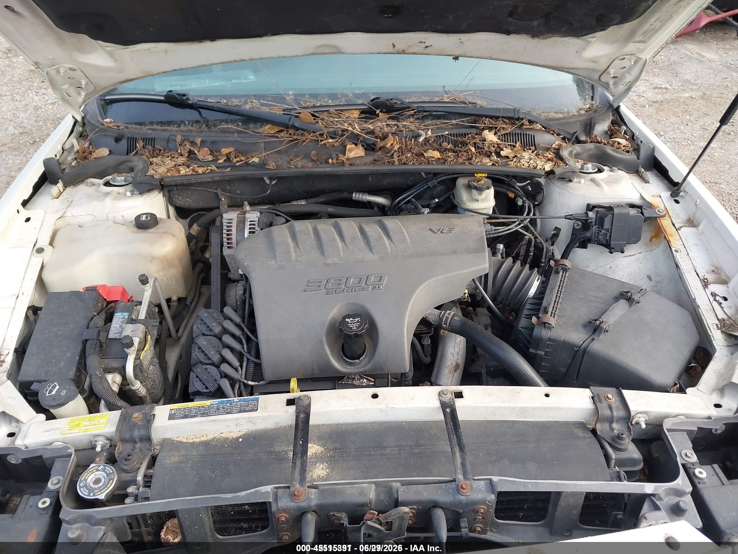 2005 Buick Lesabre Custom White vin: 1G4HP52K05U276250
