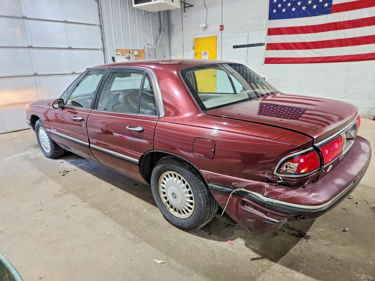 1998 Buick Lesabre Custom Maroon vin: 1G4HP52K0WH434273