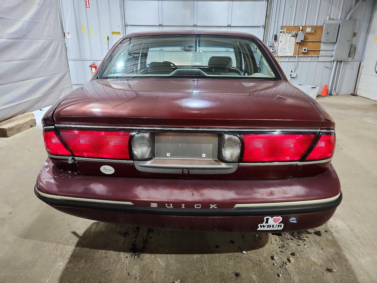 1998 Buick Lesabre Custom Maroon vin: 1G4HP52K0WH434273