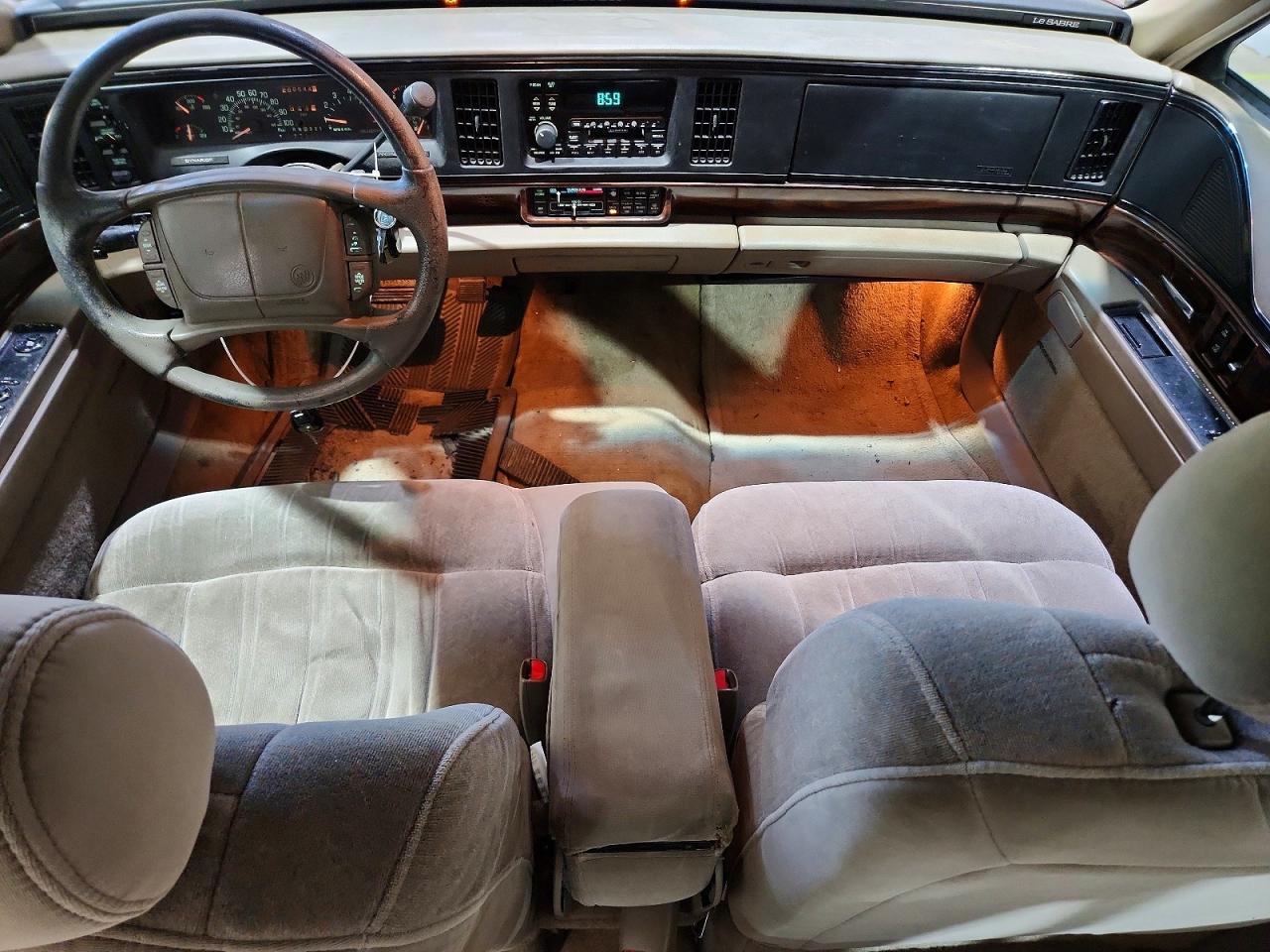 1998 Buick Lesabre Custom Maroon vin: 1G4HP52K0WH434273