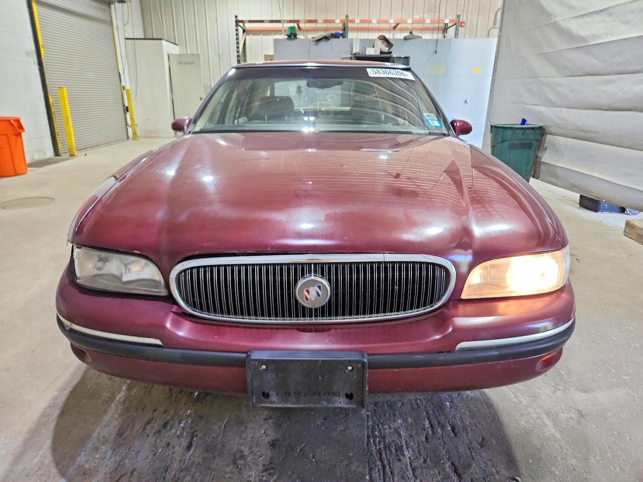 1998 Buick Lesabre Custom Maroon vin: 1G4HP52K0WH434273