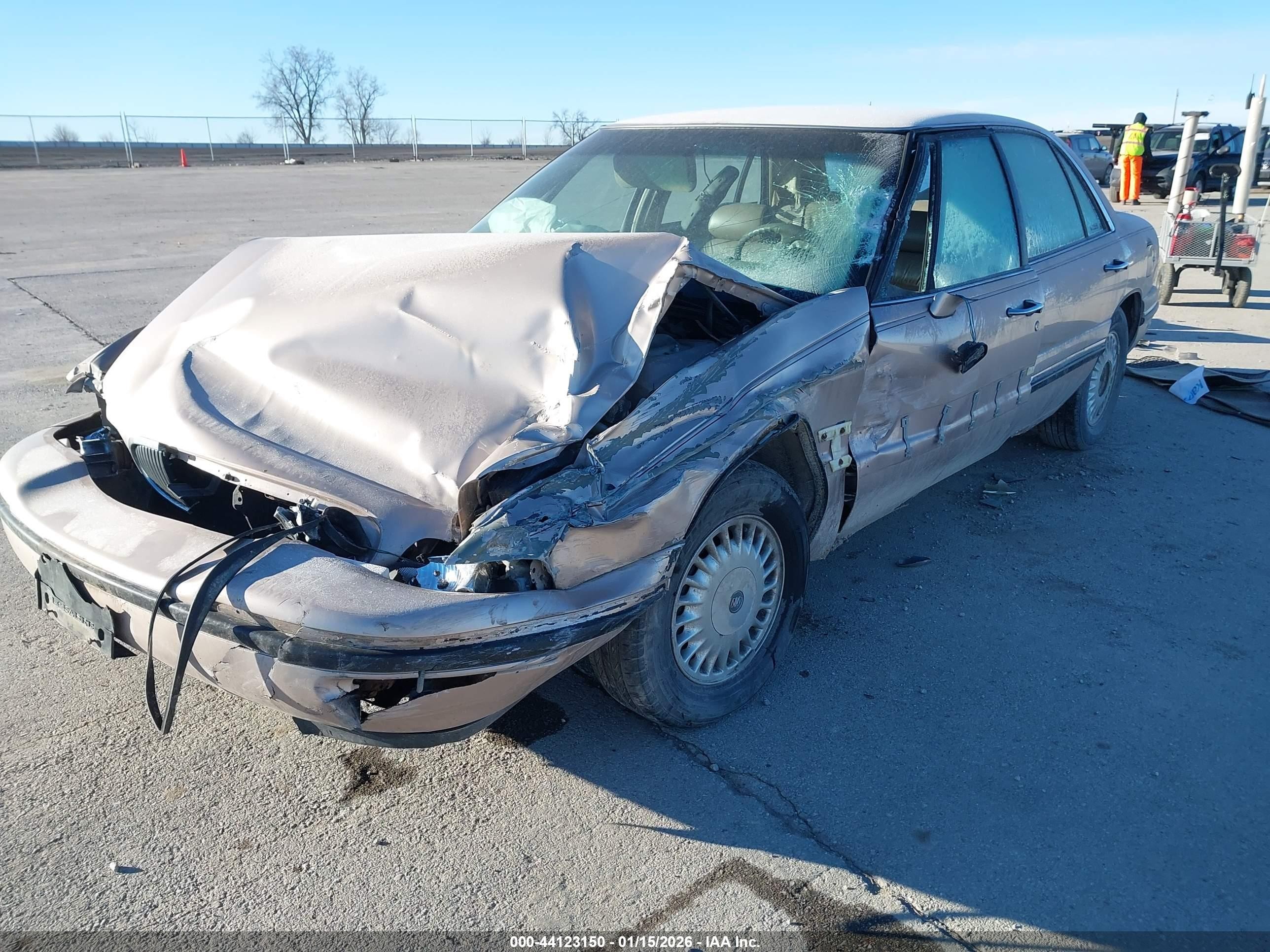 1999 Buick Lesabre Custom Beige vin: 1G4HP52K0XH441905