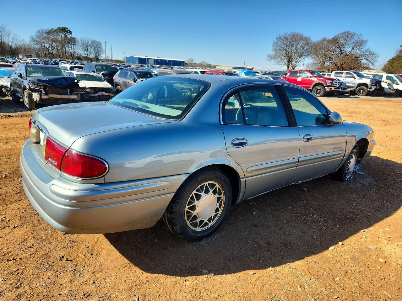 2003 Buick Lesabre Custom Blue vin: 1G4HP52K13U188238