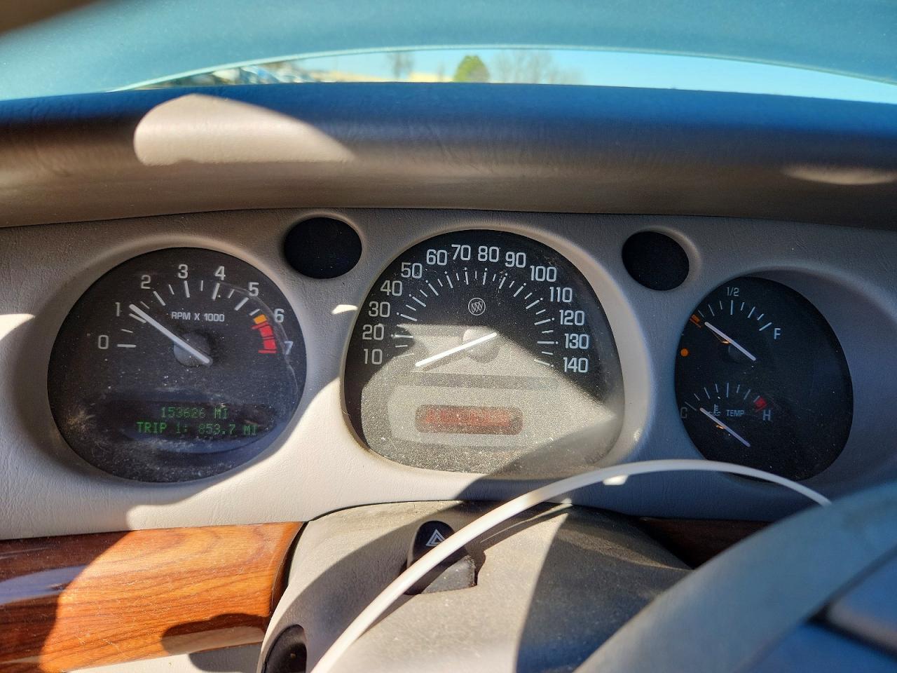2003 Buick Lesabre Custom Blue vin: 1G4HP52K13U188238