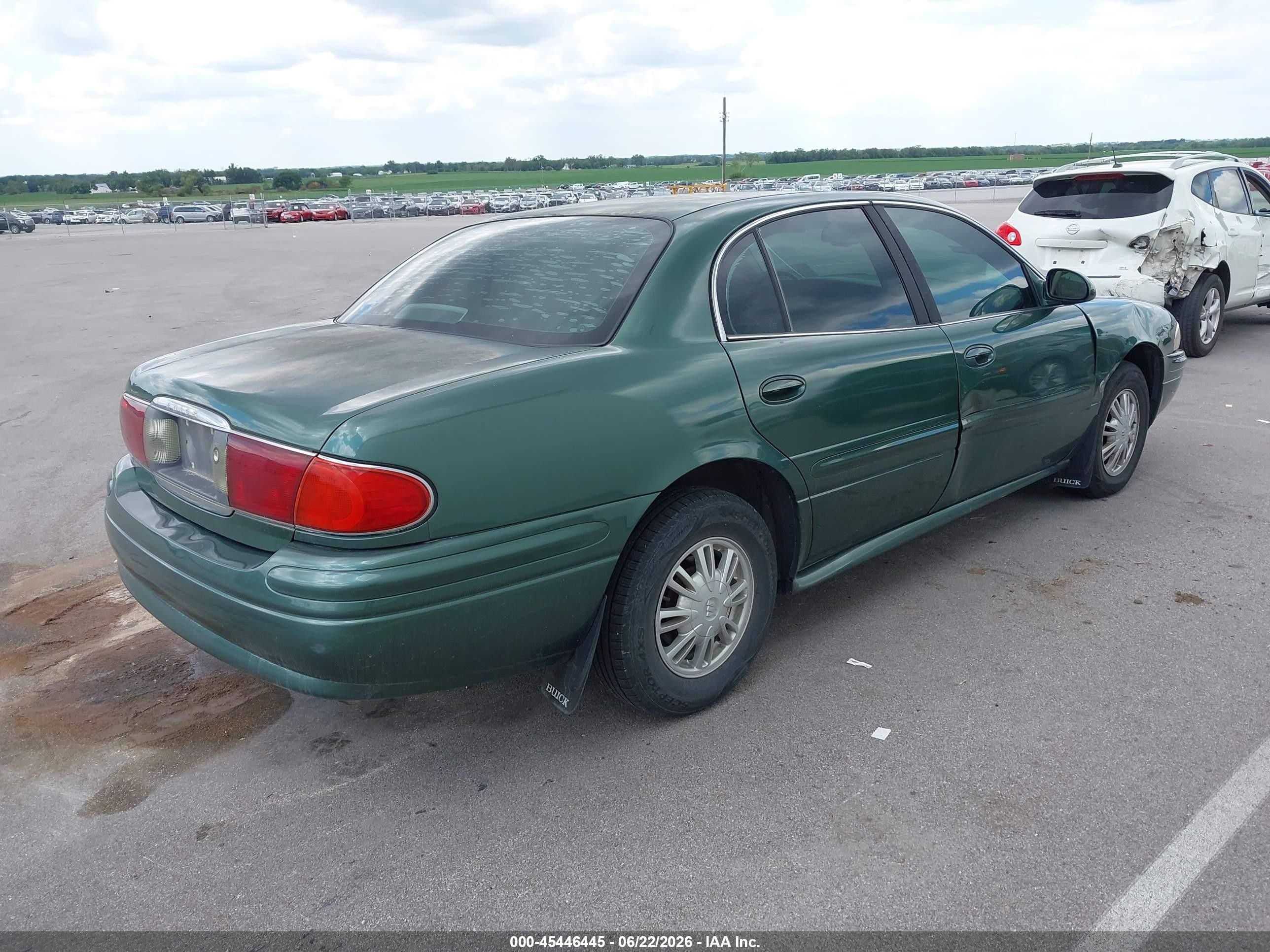 2003 Buick Lesabre Custom Green vin: 1G4HP52K13U241410