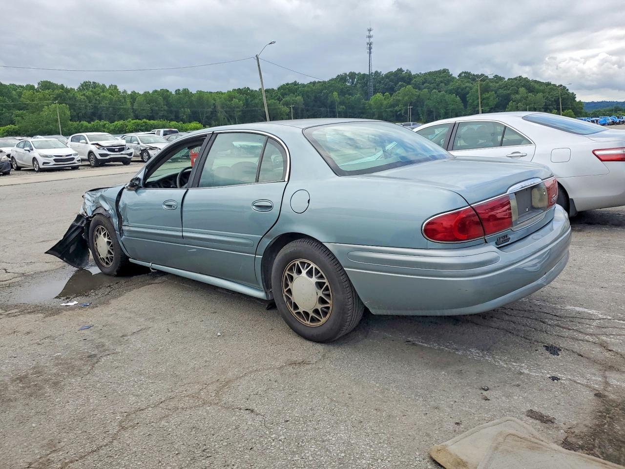 2003 Buick Lesabre Custom Blue vin: 1G4HP52K13U245800