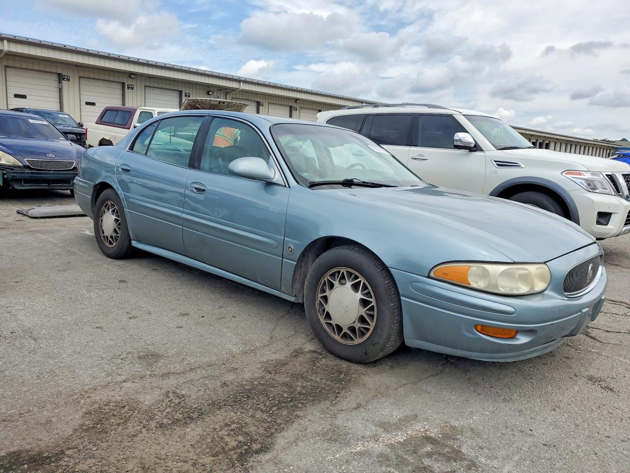 2003 Buick Lesabre Custom Blue vin: 1G4HP52K13U245800