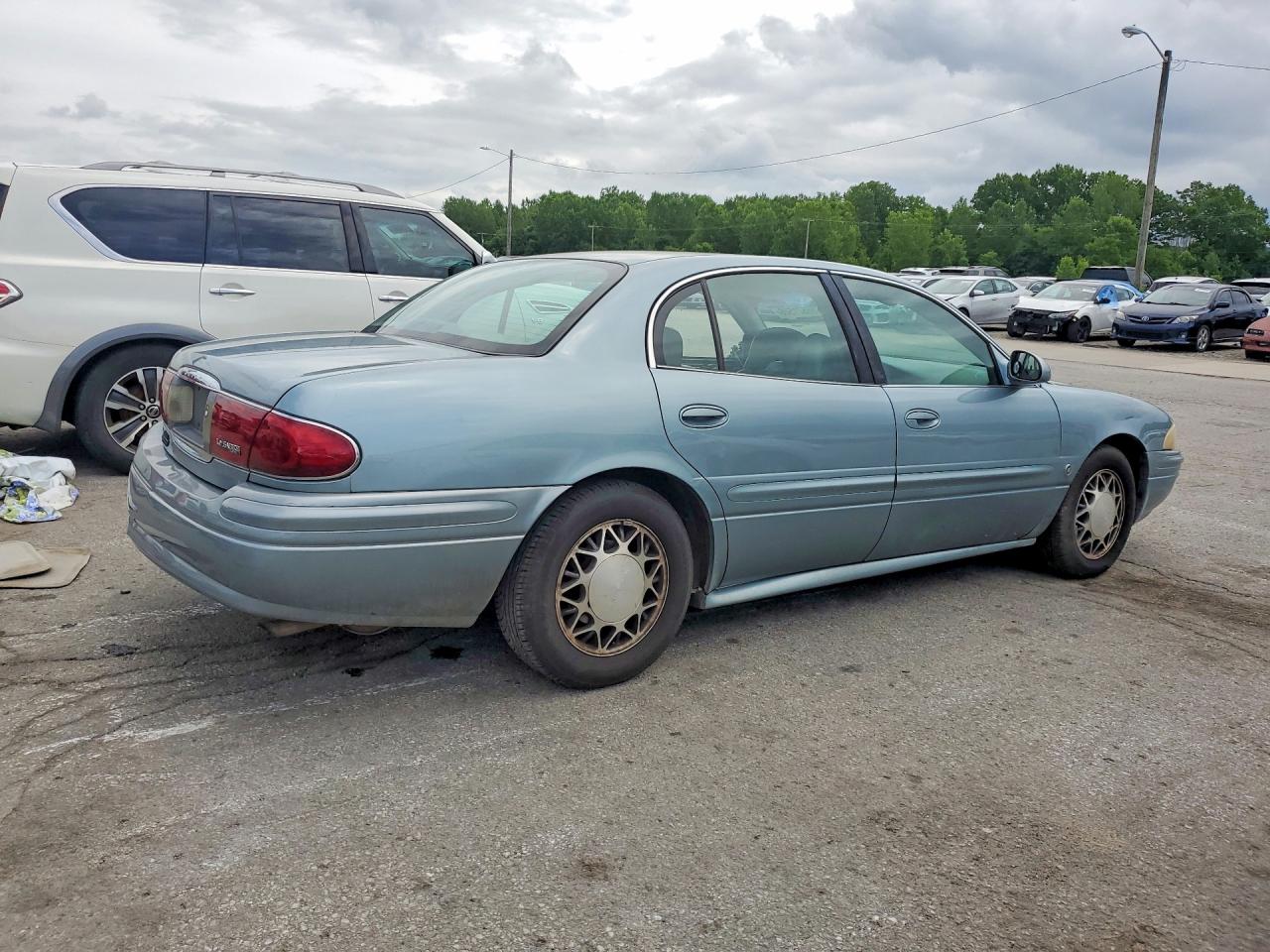 2003 Buick Lesabre Custom Blue vin: 1G4HP52K13U245800