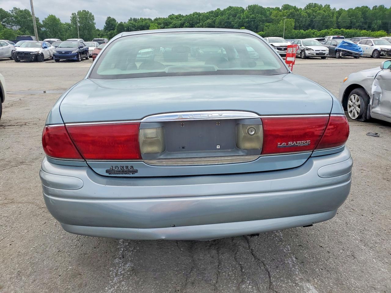 2003 Buick Lesabre Custom Blue vin: 1G4HP52K13U245800