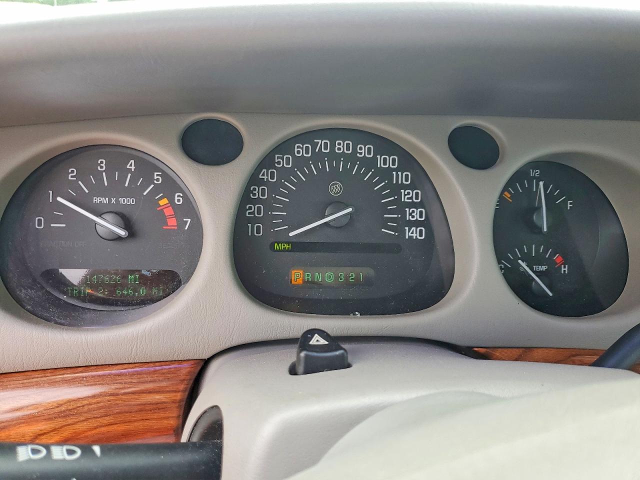 2003 Buick Lesabre Custom Blue vin: 1G4HP52K13U245800