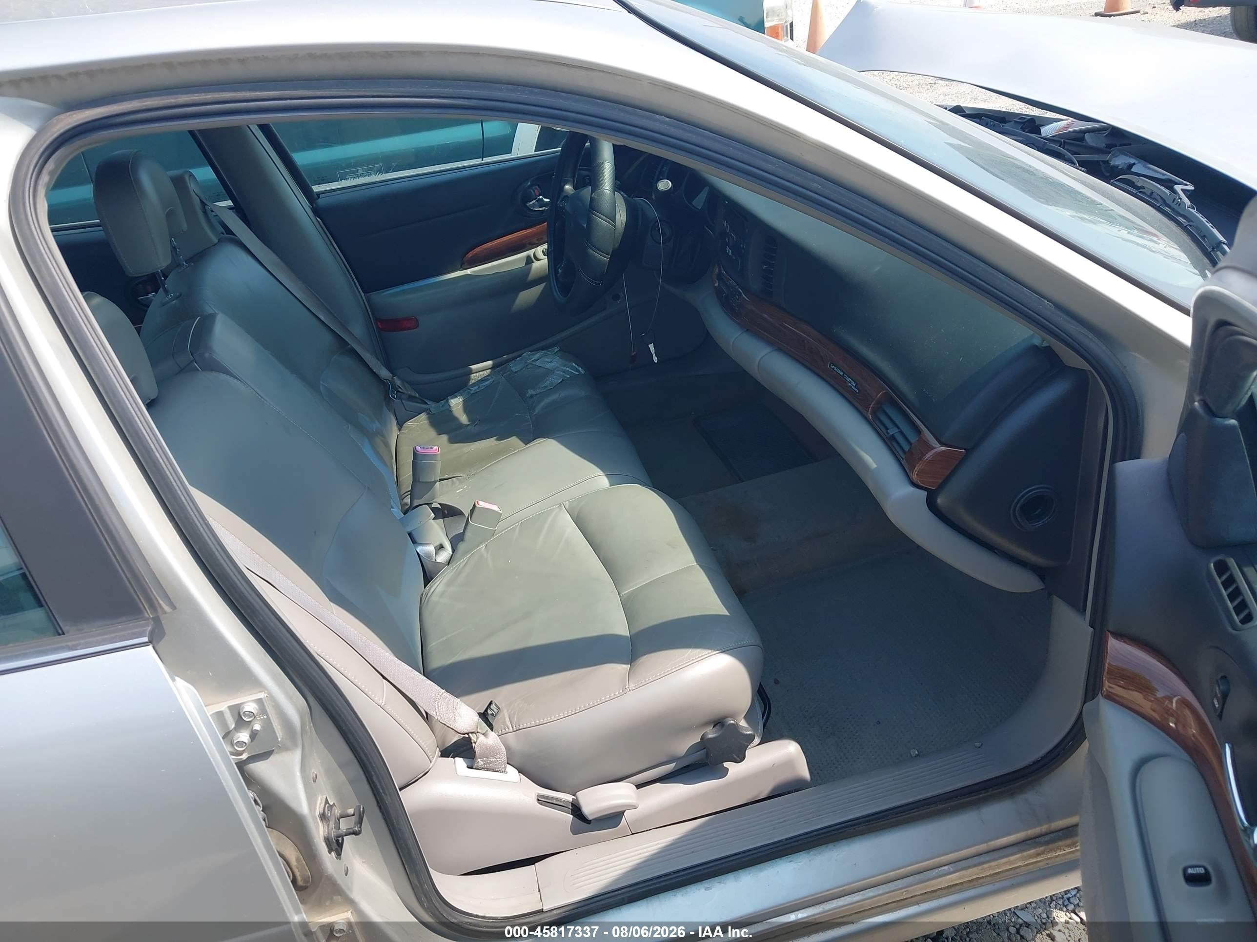 2004 Buick Lesabre Custom Silver vin: 1G4HP52K144117073