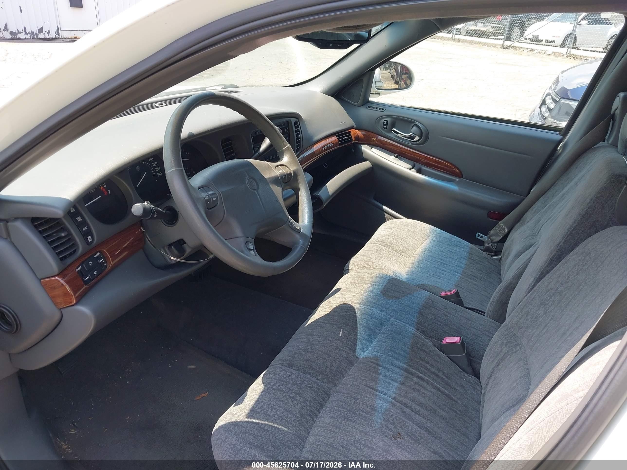 2005 Buick Lesabre Custom Белый vin: 1G4HP52K15U131203