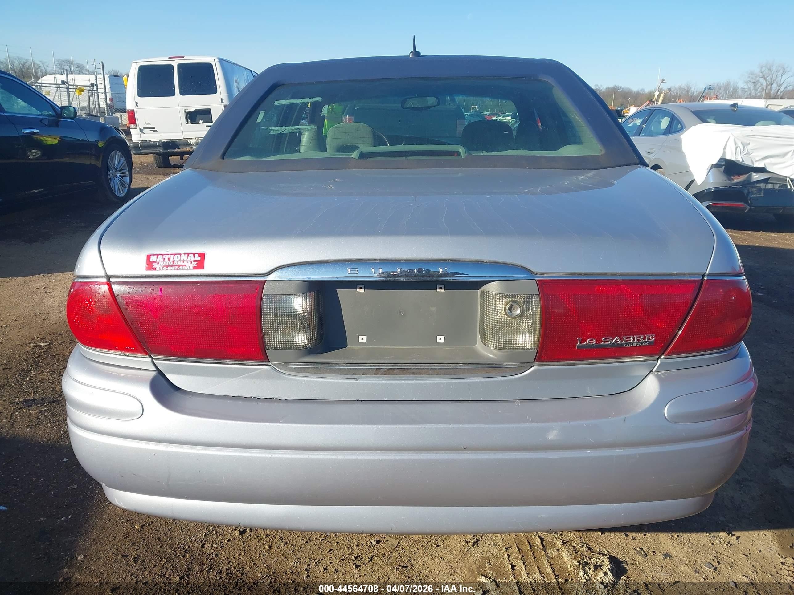 2005 Buick Lesabre Custom Silver vin: 1G4HP52K15U198688